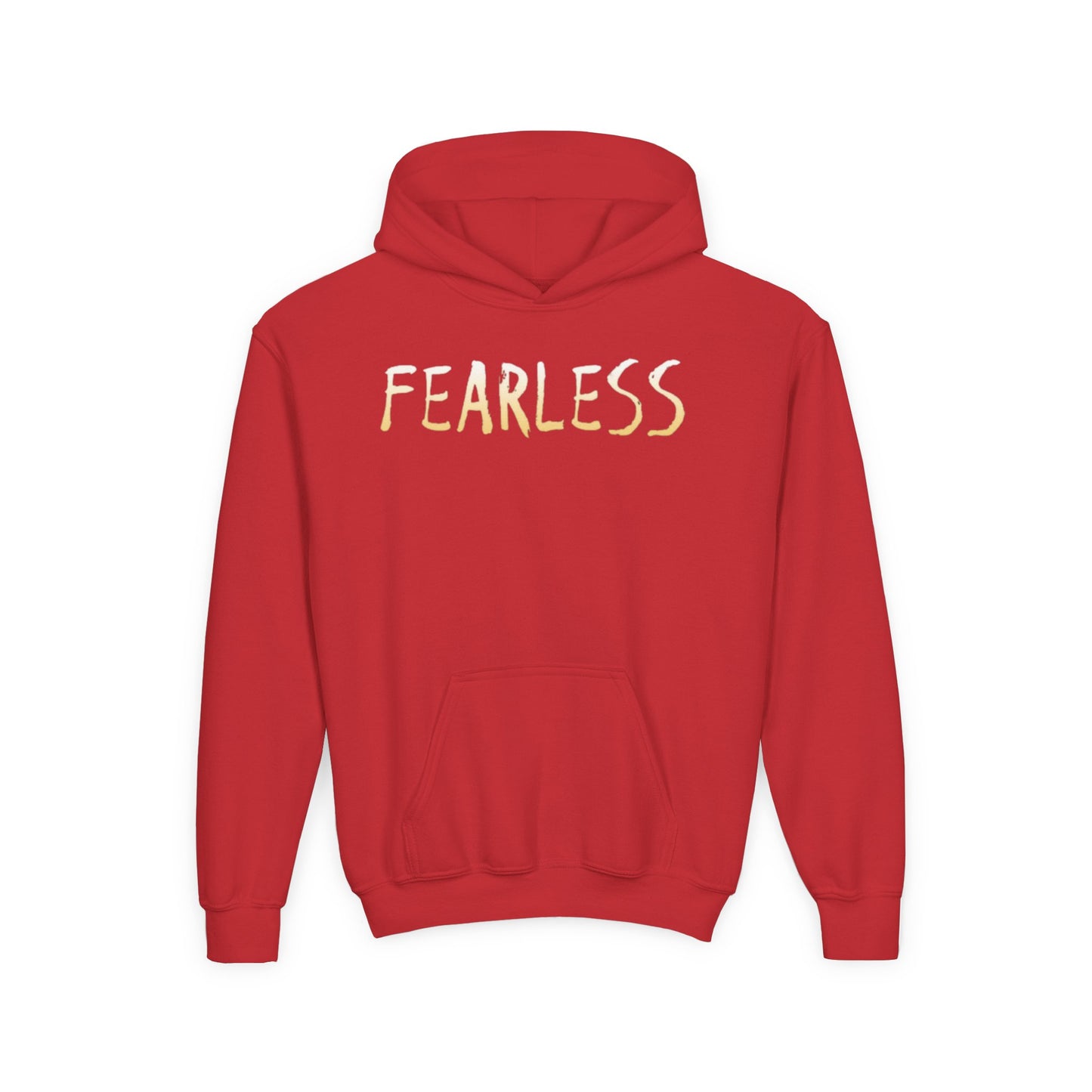 Youth Hoodie with Fearless & Dance Vibes, Inspirational Gift, Dance Apparel, Urban Style, Teen Fashion