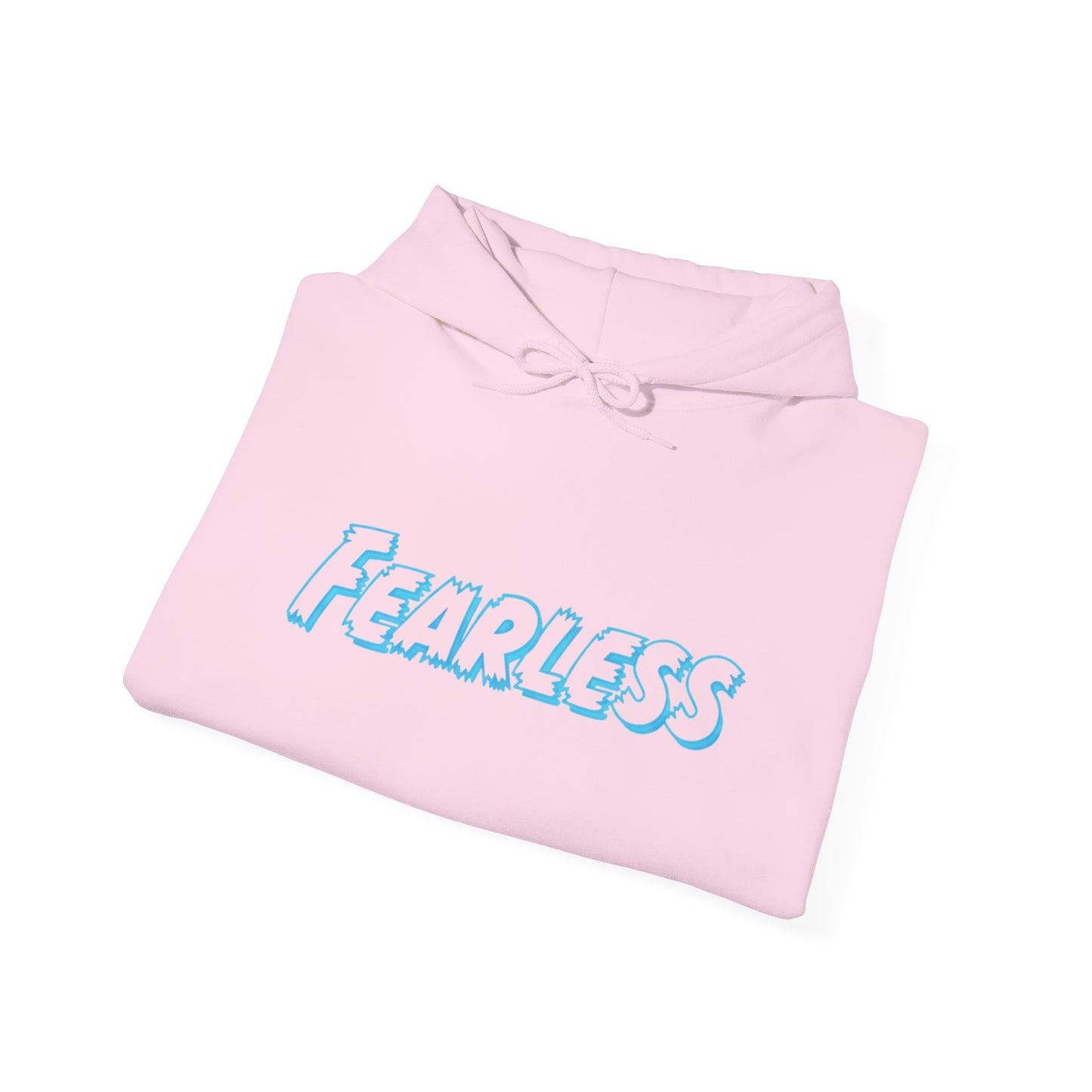 Fearless Unisex Hooded Sweatshirt, Inspirational Hoodie for Everyday, Casual Wear, Gift for Friends, Motivational Apparel
