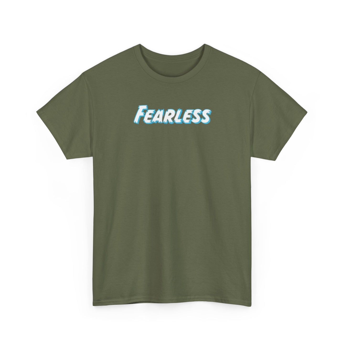 Fearless Unisex Heavy Cotton Tee - Empowerment Shirt, Gift for Friends, Casual Wear, Motivational Apparel, Birthday Present