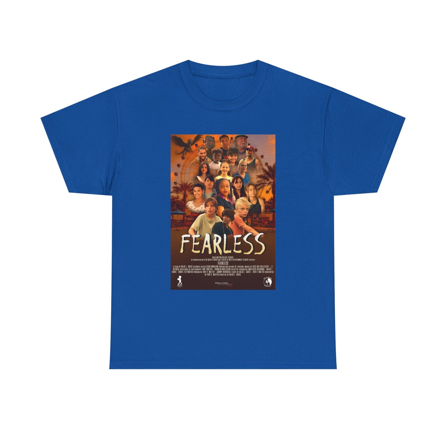 Fearless Vintage Heavy Cotton Tee - Retro Movie T-Shirt, Unisex Graphic Tee, Casual Wear, Gift for Film Lovers, Nostalgic Apparel