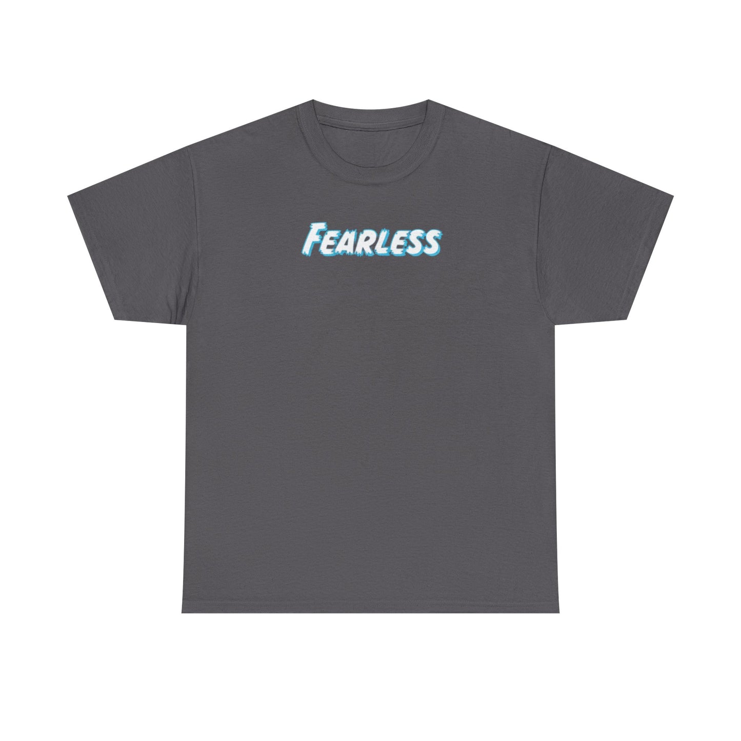 Fearless Unisex Heavy Cotton Tee - Empowerment Shirt, Gift for Friends, Casual Wear, Motivational Apparel, Birthday Present