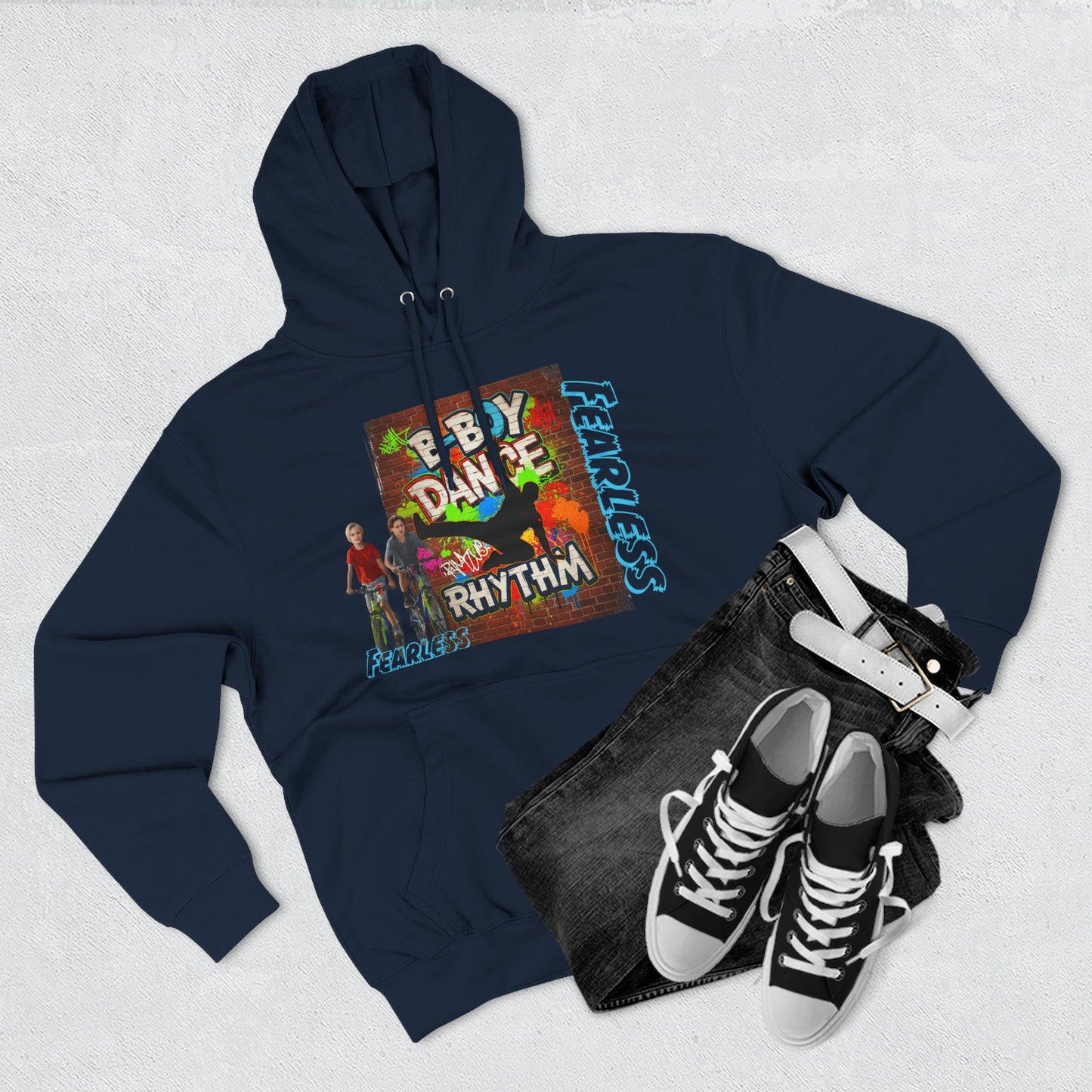Vibrant Dance Hoodie, Dance Sweatshirt, Music Lovers Gift, Festival Attire, Youth Hoodie, Fun Casual Wear