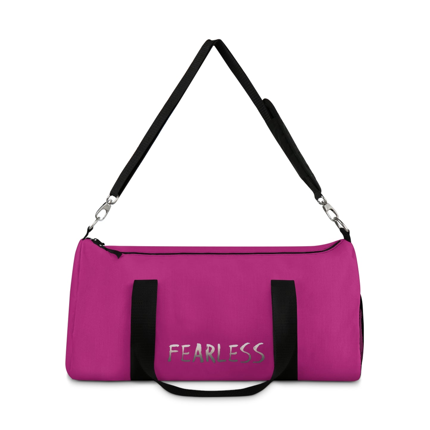 Fearless Duffel Bag - Motivational Gym Bag, Travel Tote, Sports Bag, Weekend Getaway Bag, Fitness Gear Holder