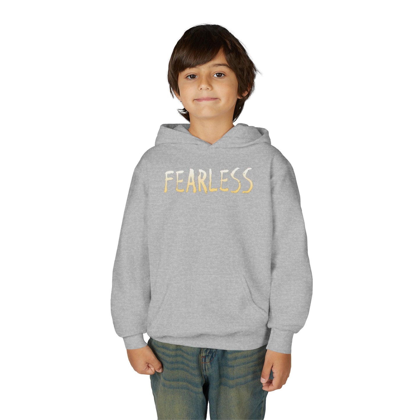 Youth Hoodie with Fearless & Dance Vibes, Inspirational Gift, Dance Apparel, Urban Style, Teen Fashion