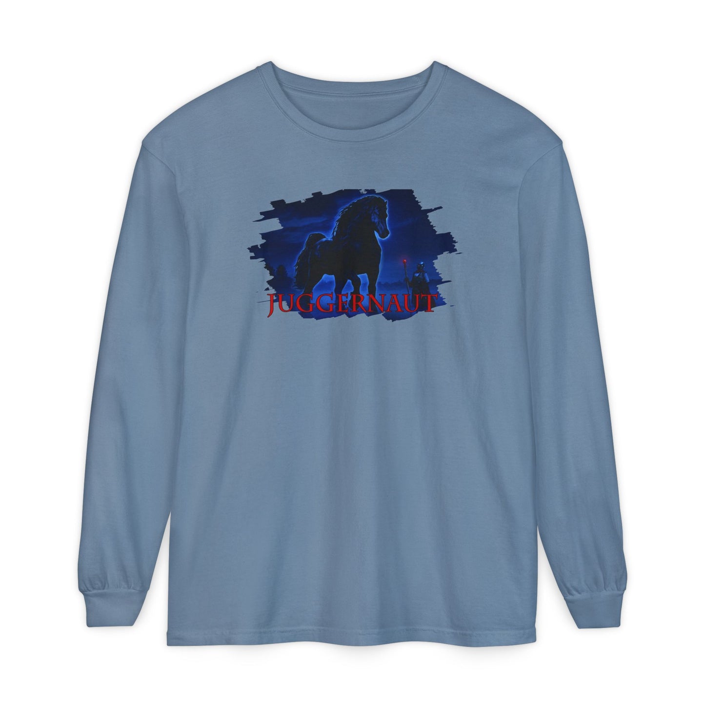 Unisex Garment-dyed Long Sleeve T-Shirt