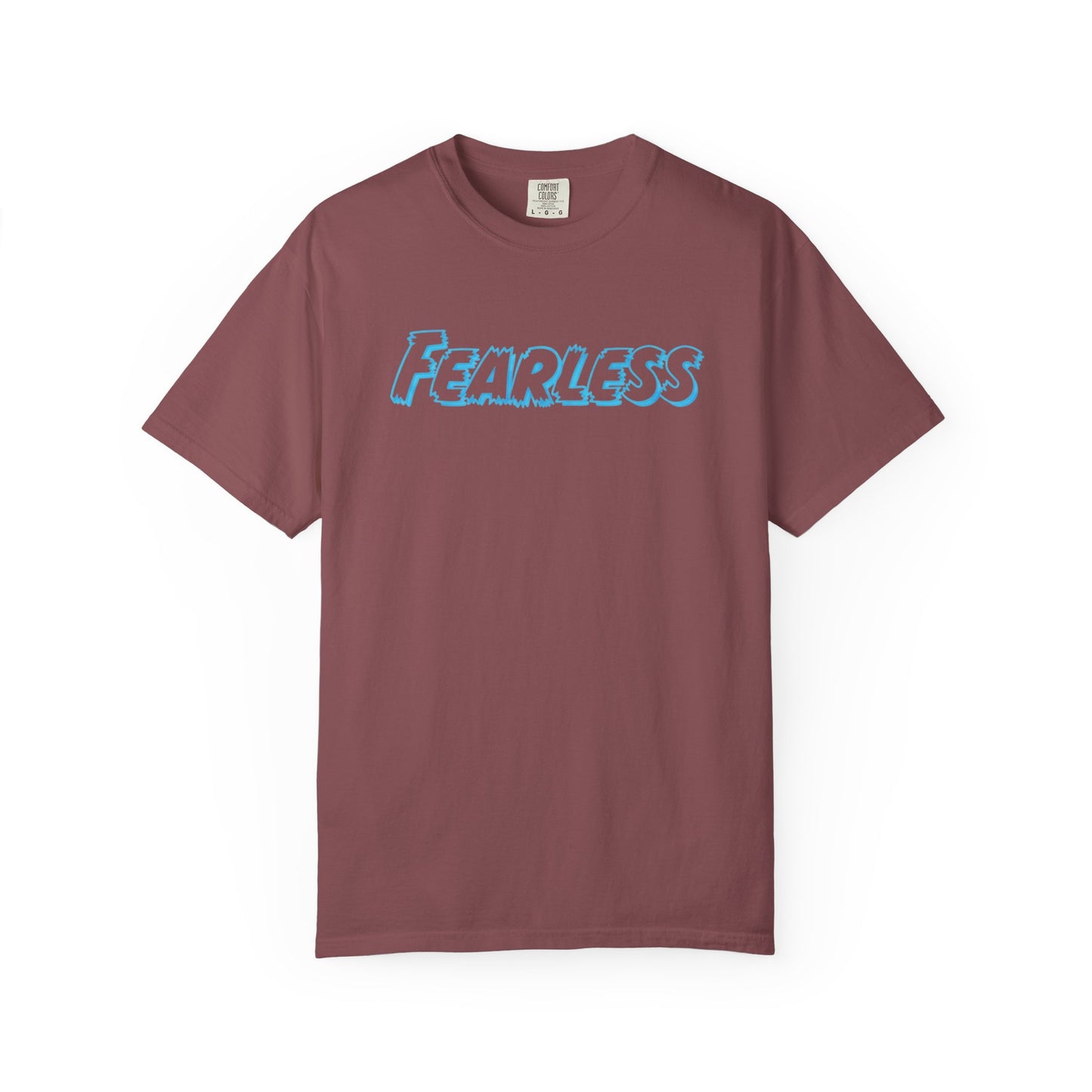 Fearless Unisex Garment-Dyed T-shirt, Casual Tee, Gift for Him/Her, Motivational Top, Everyday Wear, Birthday Present