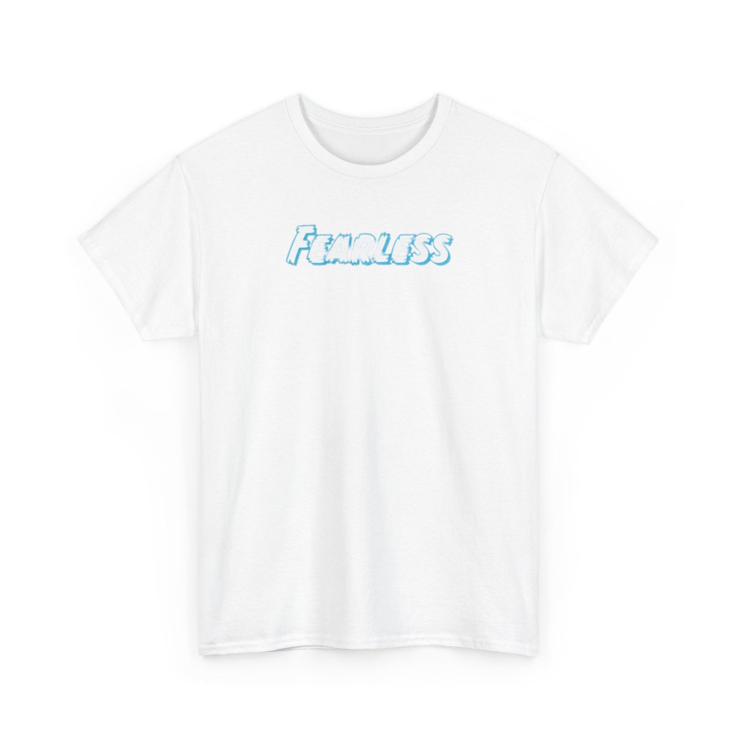 Fearless Unisex Heavy Cotton Tee - Empowerment Shirt, Gift for Friends, Casual Wear, Motivational Apparel, Birthday Present