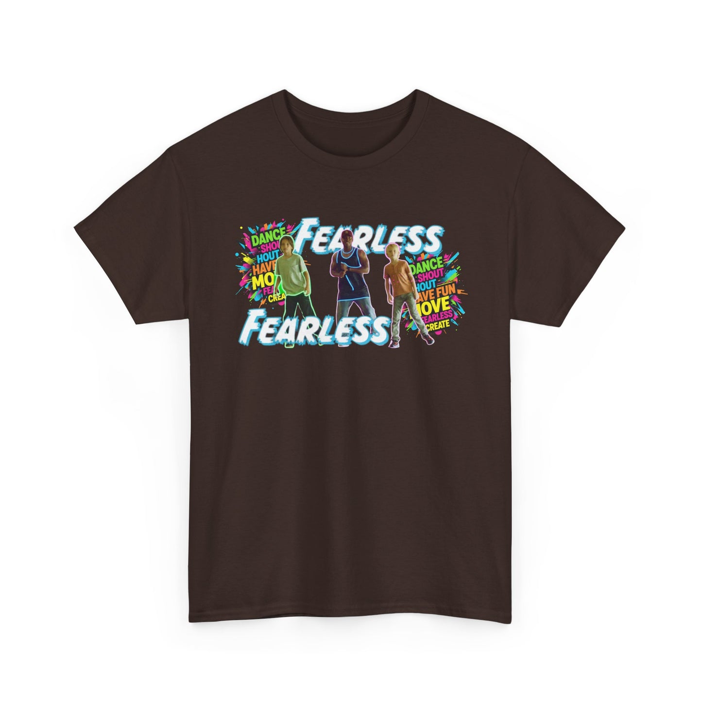 Fearless Unisex Cotton Tee - Bold Statement Shirt for Everyday Wear, Perfect Gift for Inspiration, Self-Love, Empowerment, Casual Style