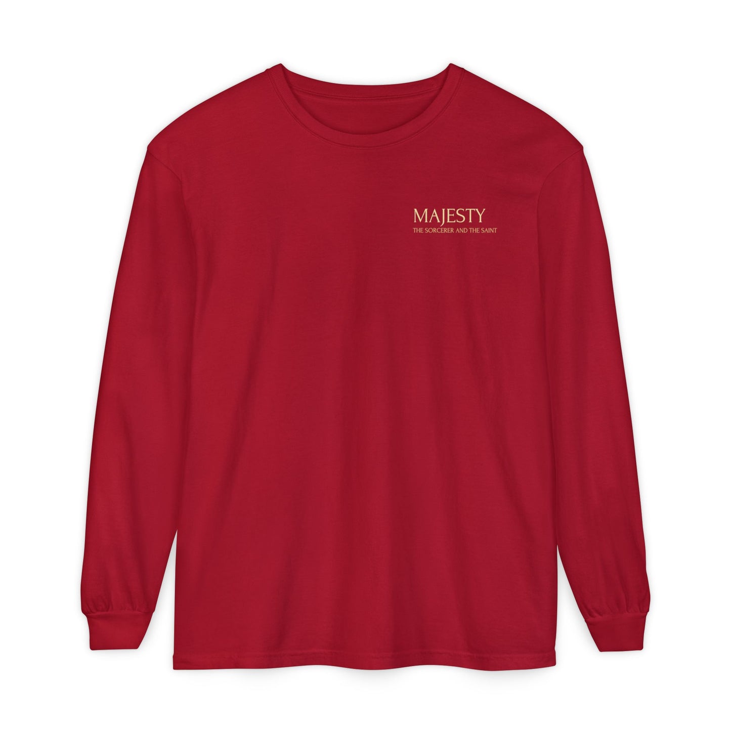 Unisex Garment-dyed Long Sleeve T-Shirt