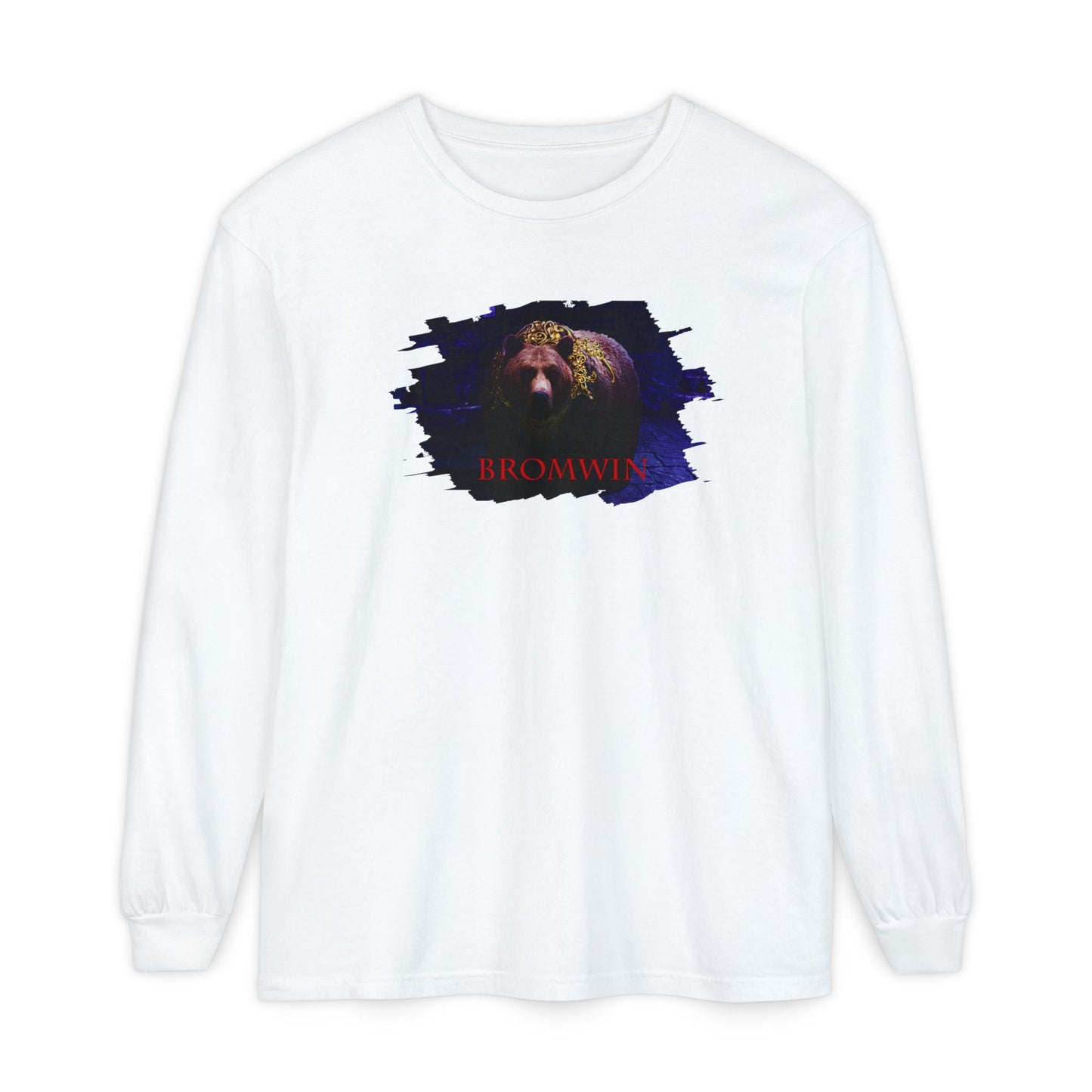 Unisex Garment-dyed Long Sleeve T-Shirt