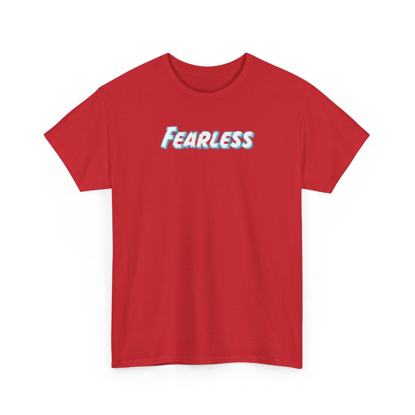 Fearless Unisex Heavy Cotton Tee - Empowerment Shirt, Gift for Friends, Casual Wear, Motivational Apparel, Birthday Present