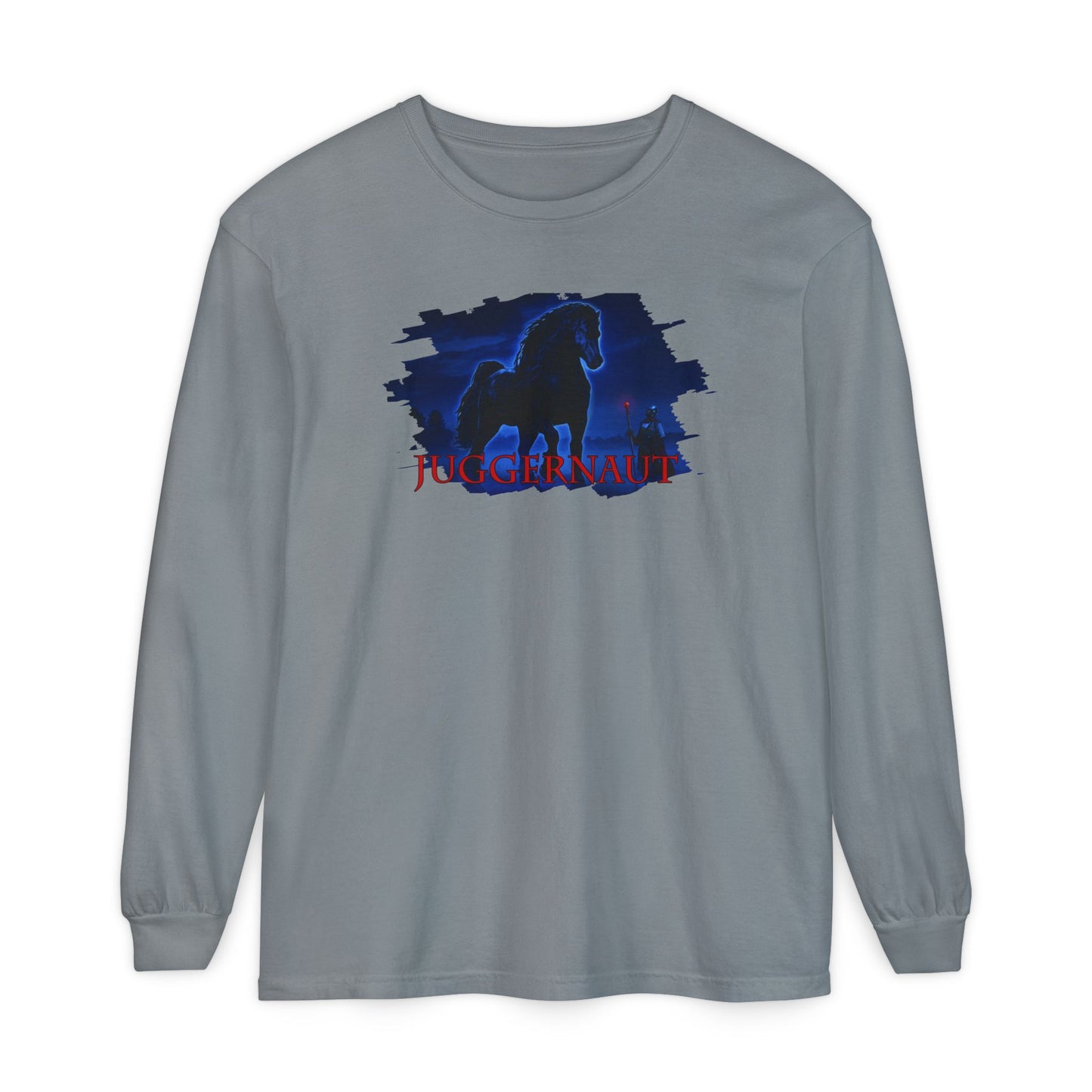 Unisex Garment-dyed Long Sleeve T-Shirt