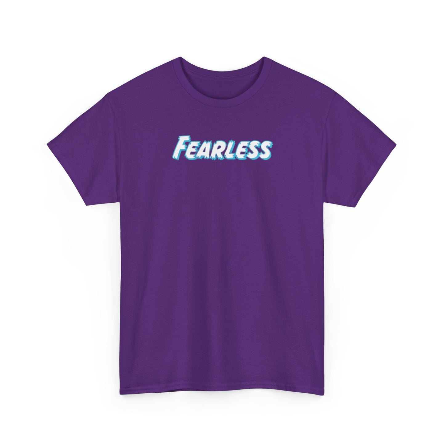 Fearless Unisex Heavy Cotton Tee - Empowerment Shirt, Gift for Friends, Casual Wear, Motivational Apparel, Birthday Present