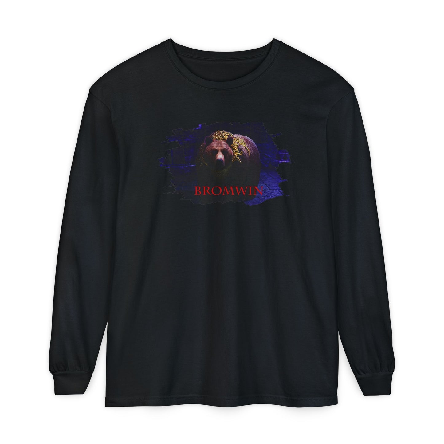 Unisex Garment-dyed Long Sleeve T-Shirt