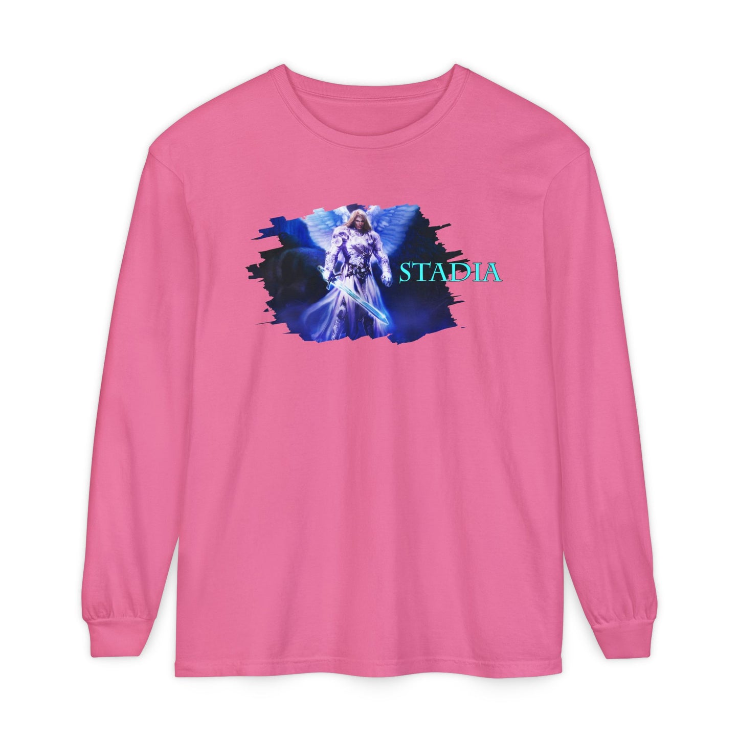 Unisex Garment-dyed Long Sleeve T-Shirt