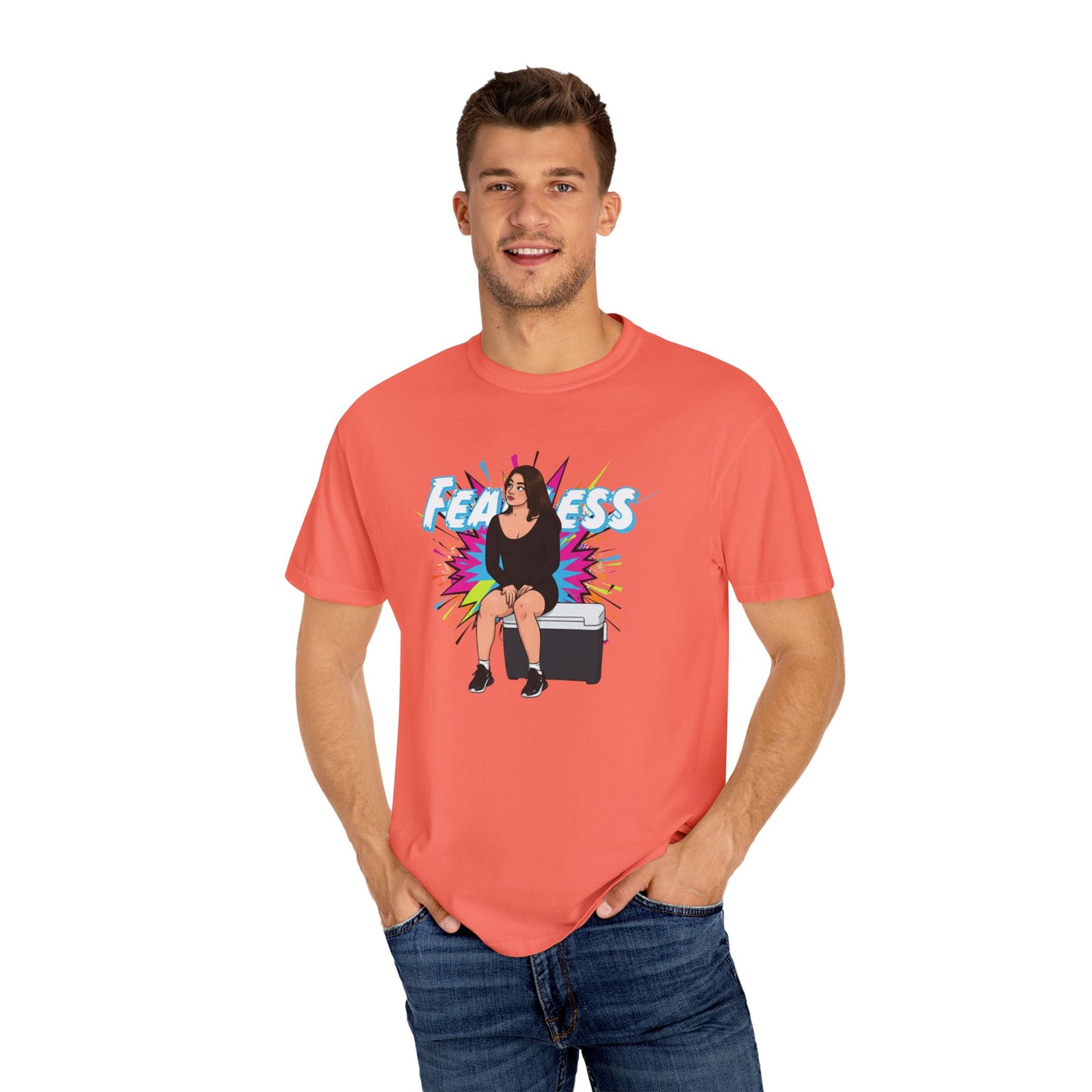 Fearless Graphic Tee, Unisex Fashion T-Shirt, Casual Wear, Gift for Her, Statement Top