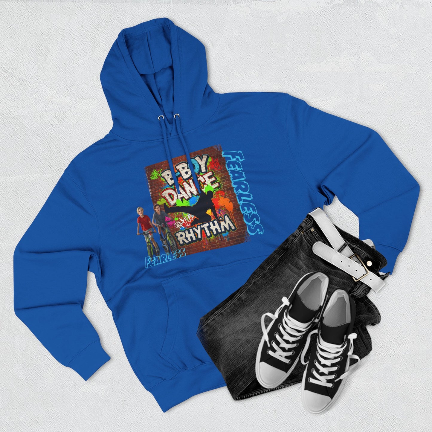 Vibrant Dance Hoodie, Dance Sweatshirt, Music Lovers Gift, Festival Attire, Youth Hoodie, Fun Casual Wear