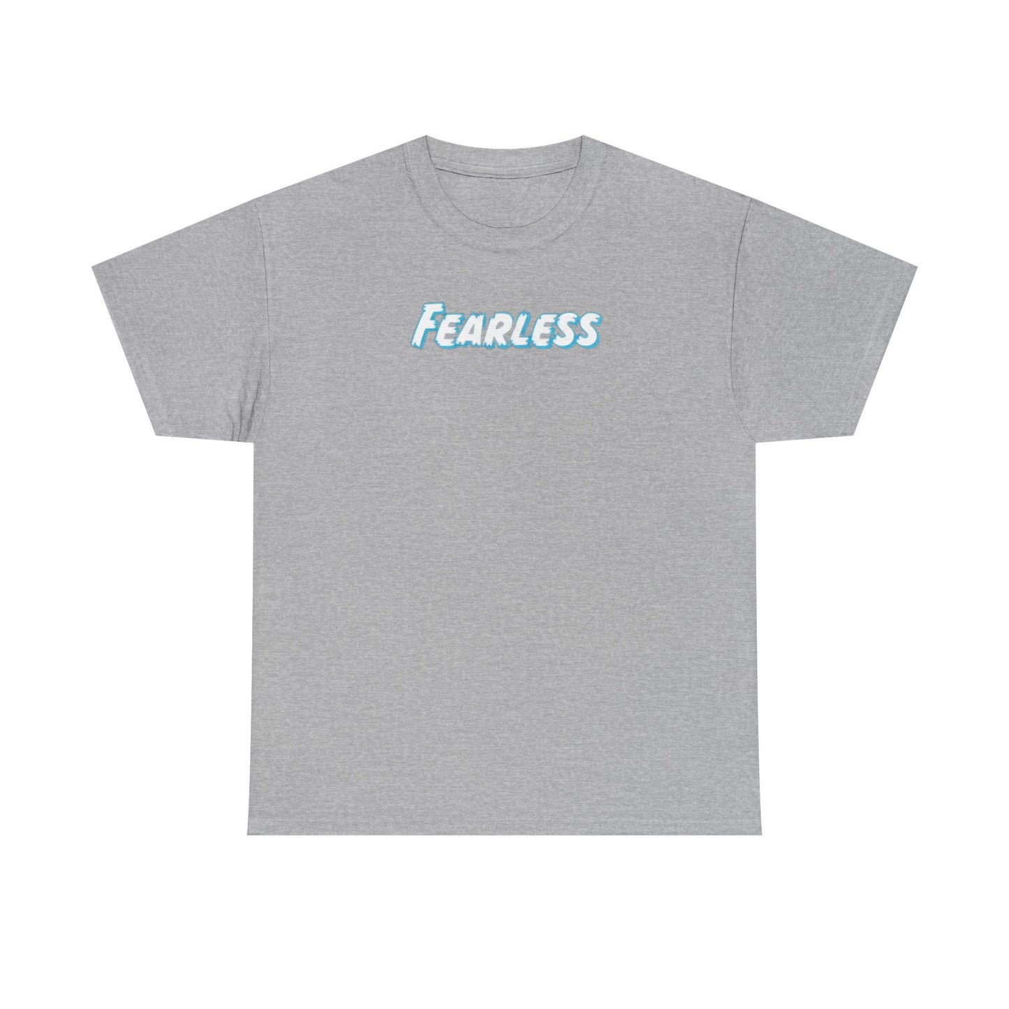 Fearless Unisex Heavy Cotton Tee - Empowerment Shirt, Gift for Friends, Casual Wear, Motivational Apparel, Birthday Present