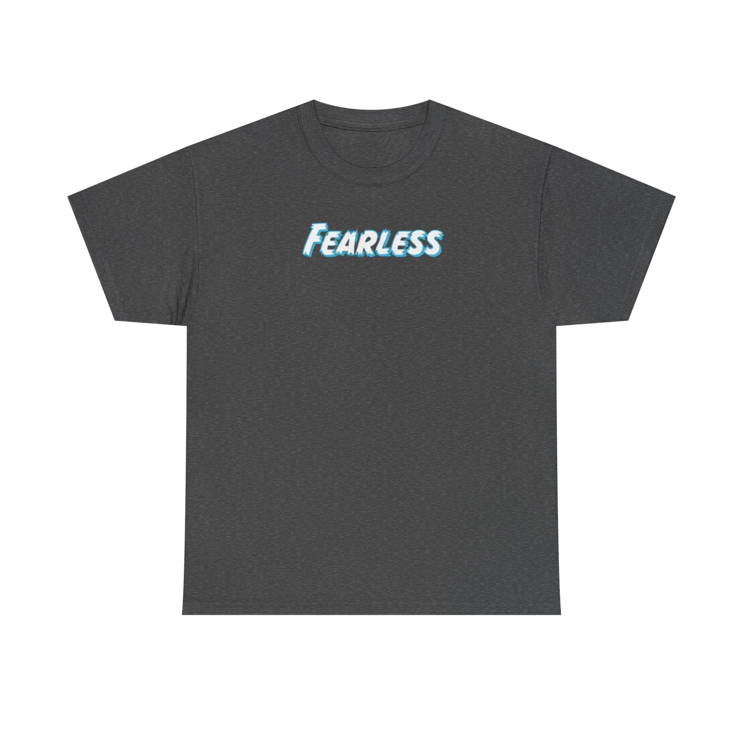 Fearless Unisex Heavy Cotton Tee - Empowerment Shirt, Gift for Friends, Casual Wear, Motivational Apparel, Birthday Present
