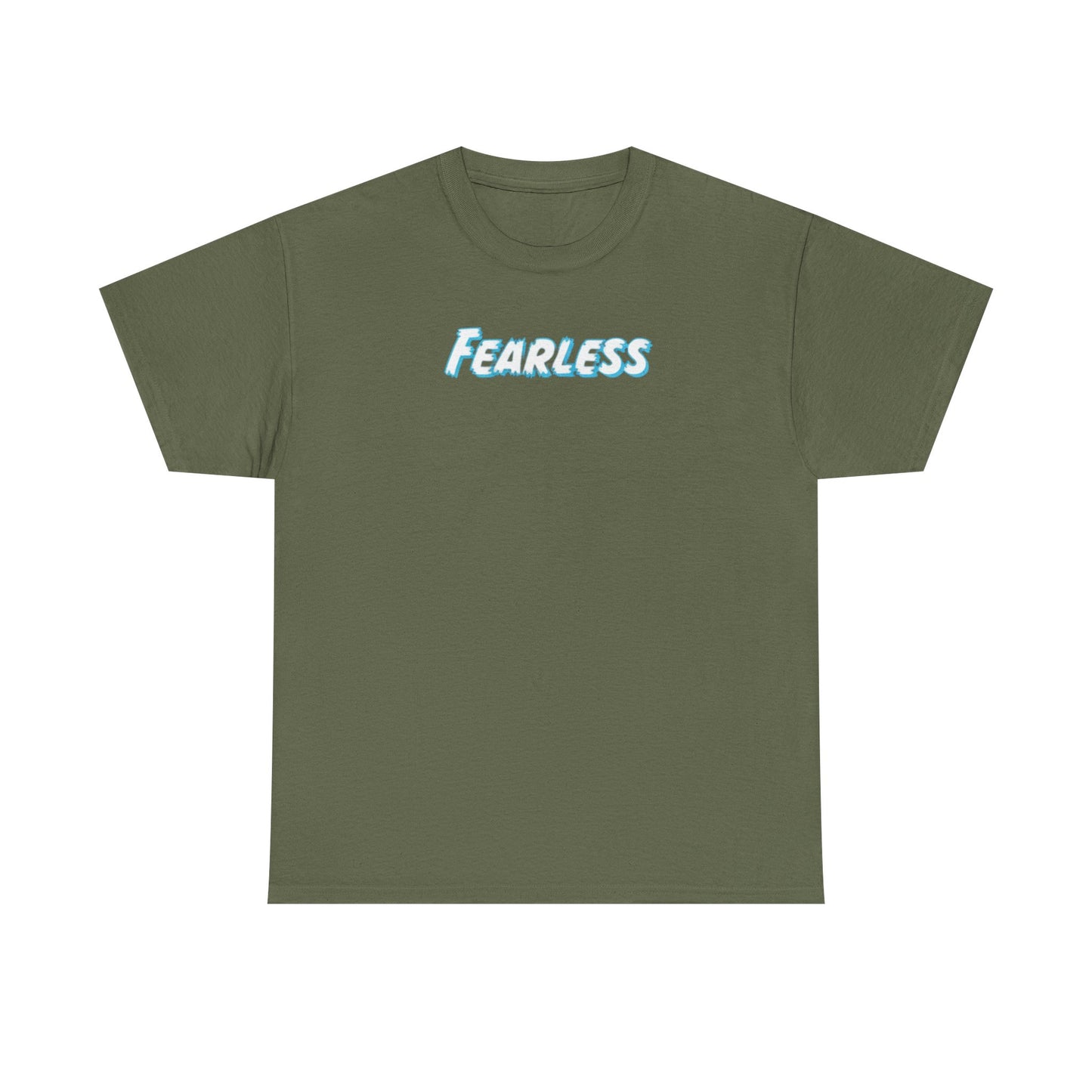 Fearless Unisex Heavy Cotton Tee - Empowerment Shirt, Gift for Friends, Casual Wear, Motivational Apparel, Birthday Present