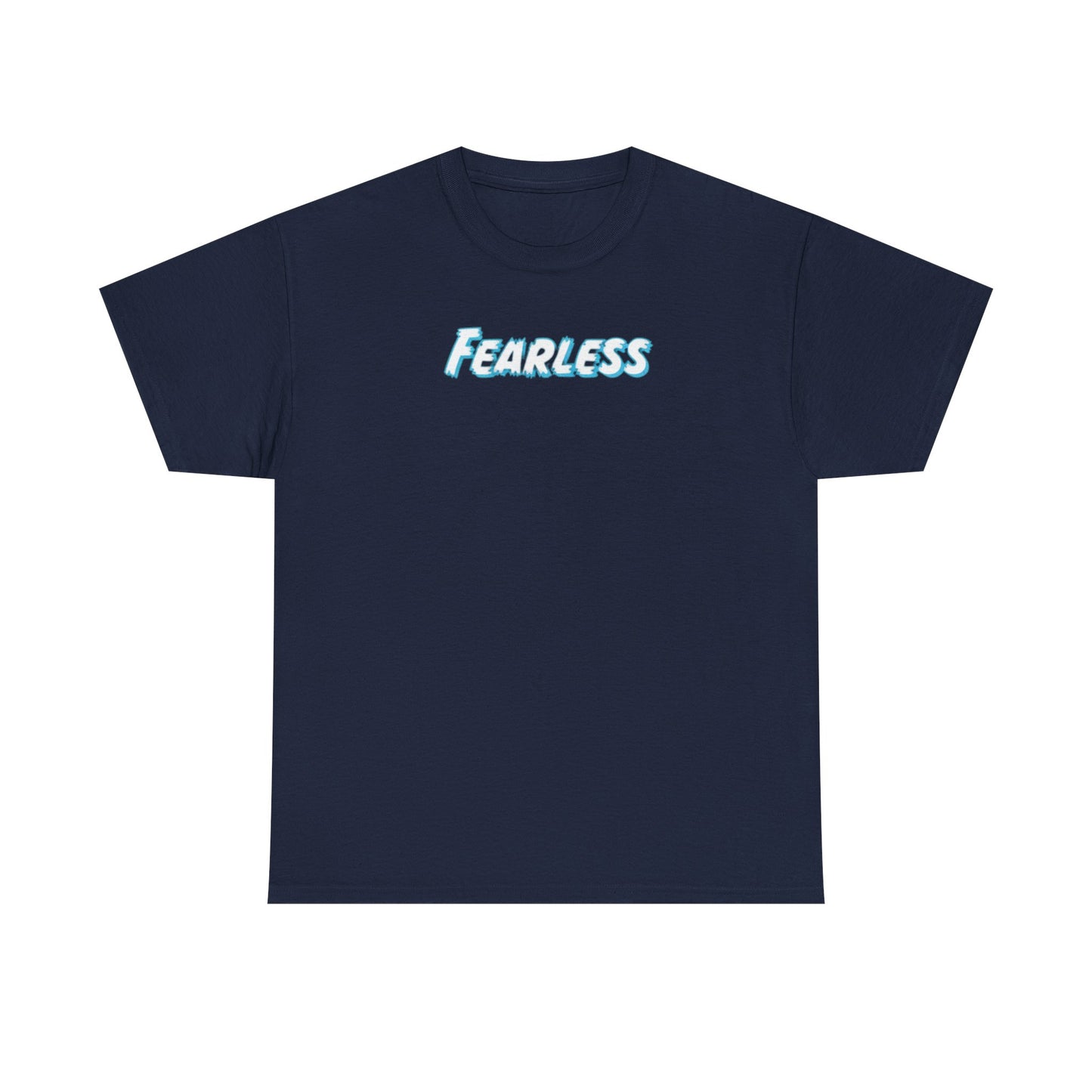 Fearless Unisex Heavy Cotton Tee - Empowerment Shirt, Gift for Friends, Casual Wear, Motivational Apparel, Birthday Present