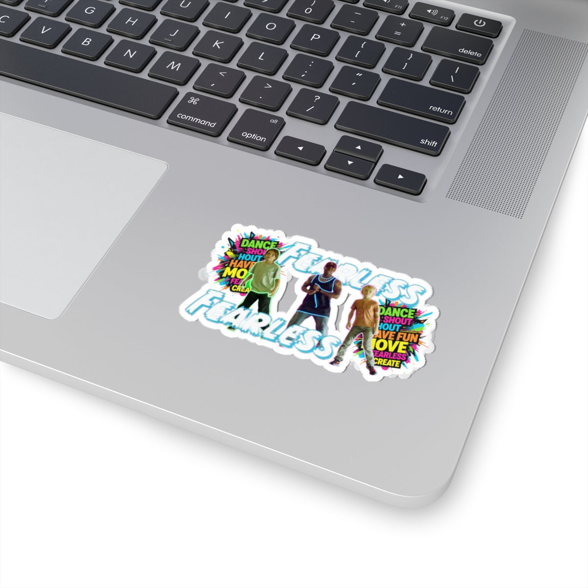Fearless Dance Kiss-Cut Stickers | Fun, Motivational Art for Dance Lovers, Youth Decor, Unique Party Favors