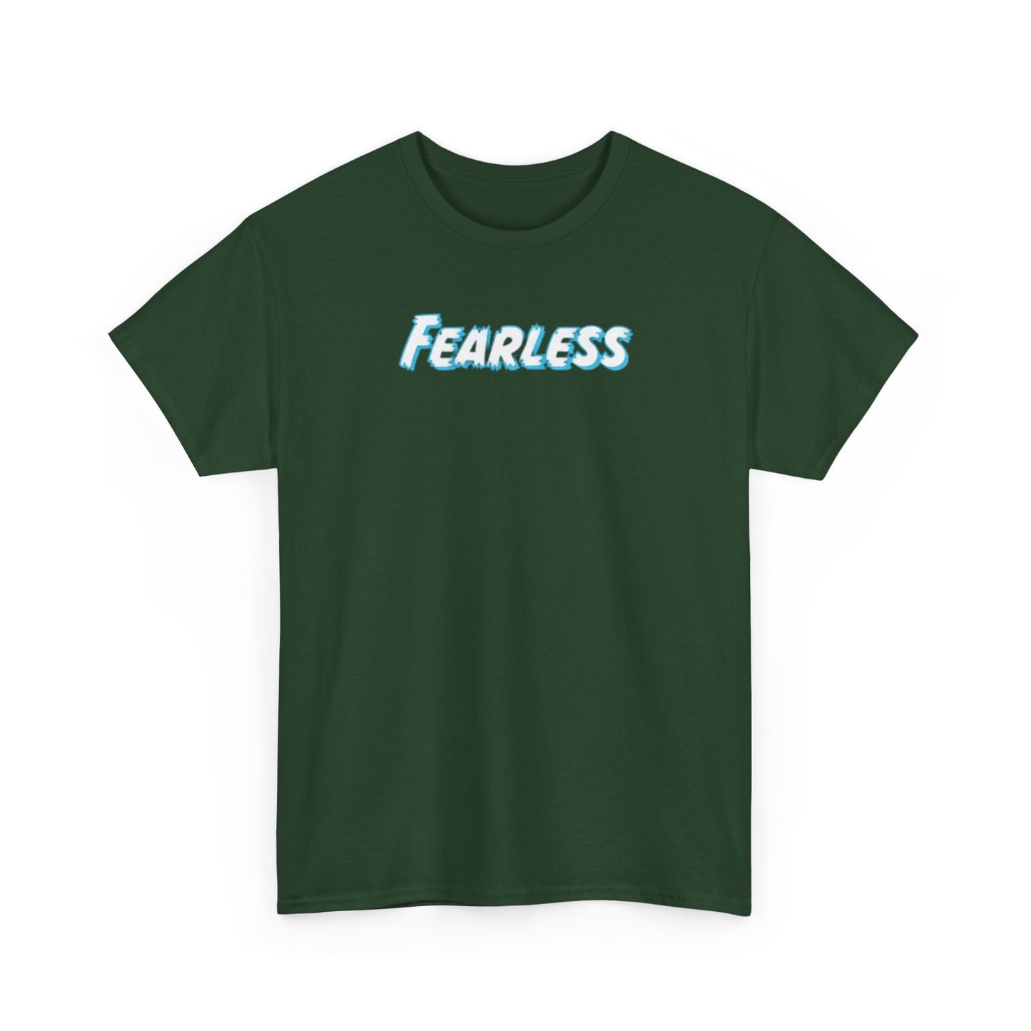 Fearless Unisex Heavy Cotton Tee - Empowerment Shirt, Gift for Friends, Casual Wear, Motivational Apparel, Birthday Present