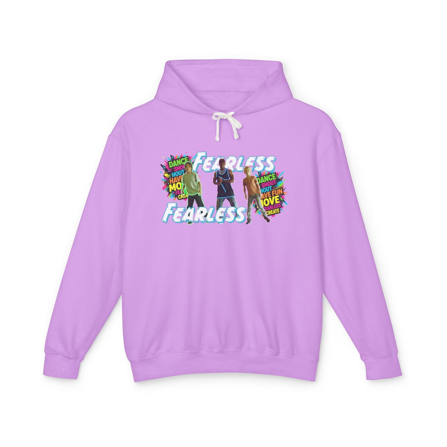 Flawless Vibe Hoodie, Unisex Lightweight Sweatshirt, Inspirational Gift, Casual Wear, Art Love Hoodie, Dance Celebration Apparel