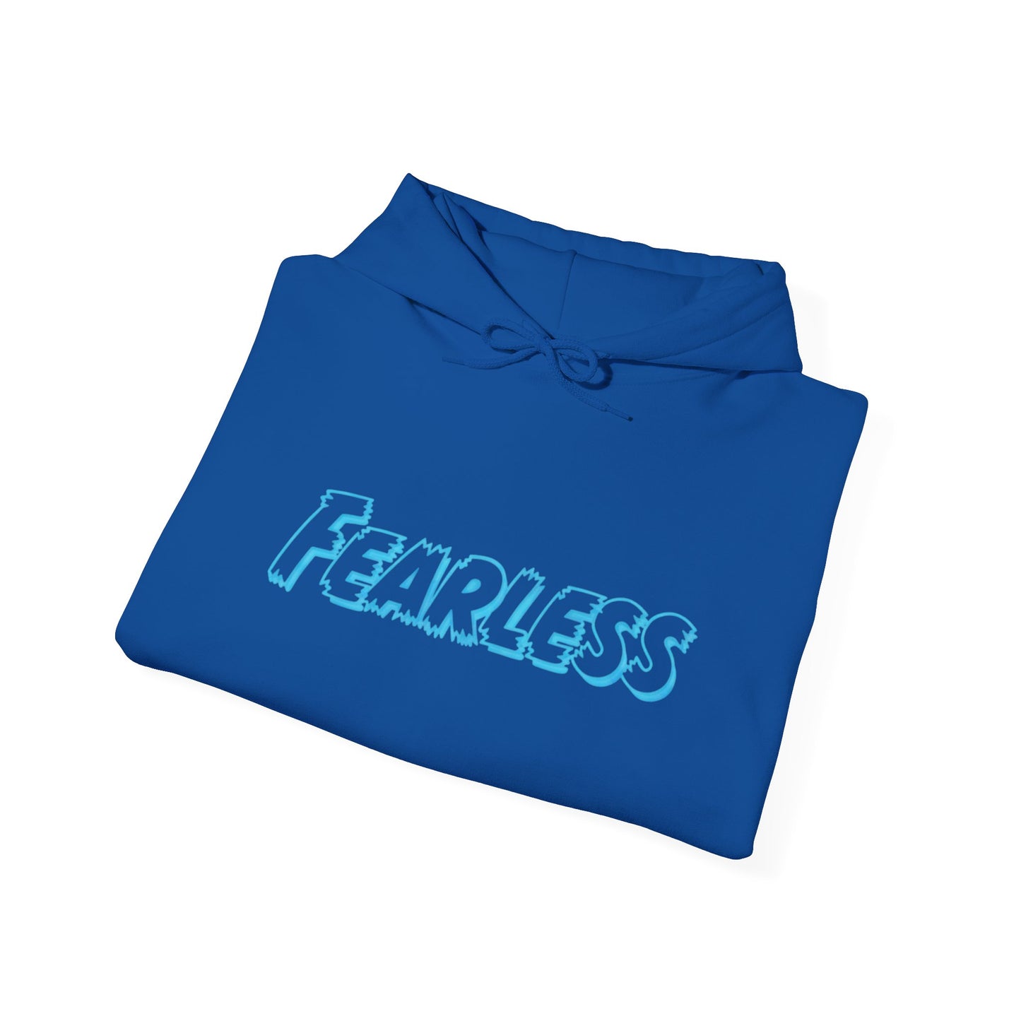 Fearless Unisex Hooded Sweatshirt, Inspirational Hoodie for Everyday, Casual Wear, Gift for Friends, Motivational Apparel