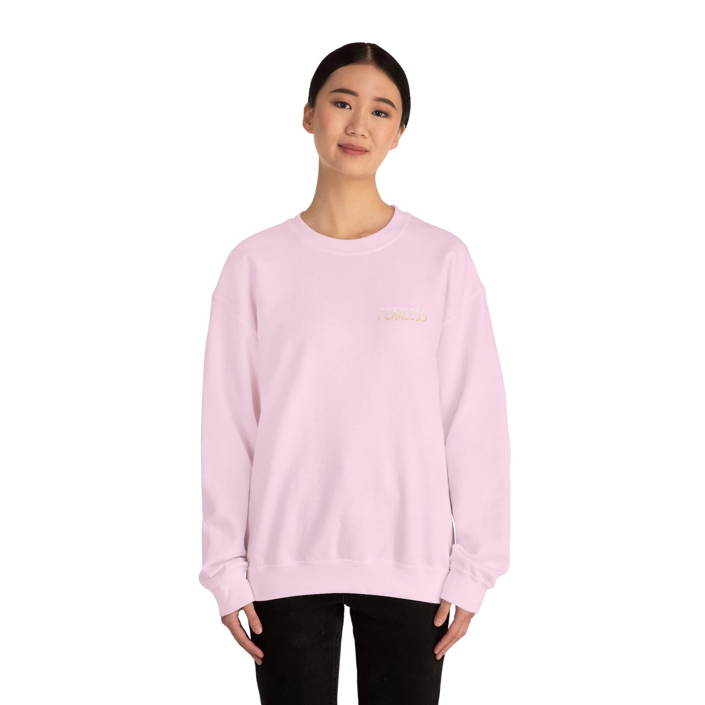 Fearless Crewneck Sweatshirt - Cozy Style for Bold Individuals, Unisex Pullover for Everyday Wear, Gift for Friends & Family