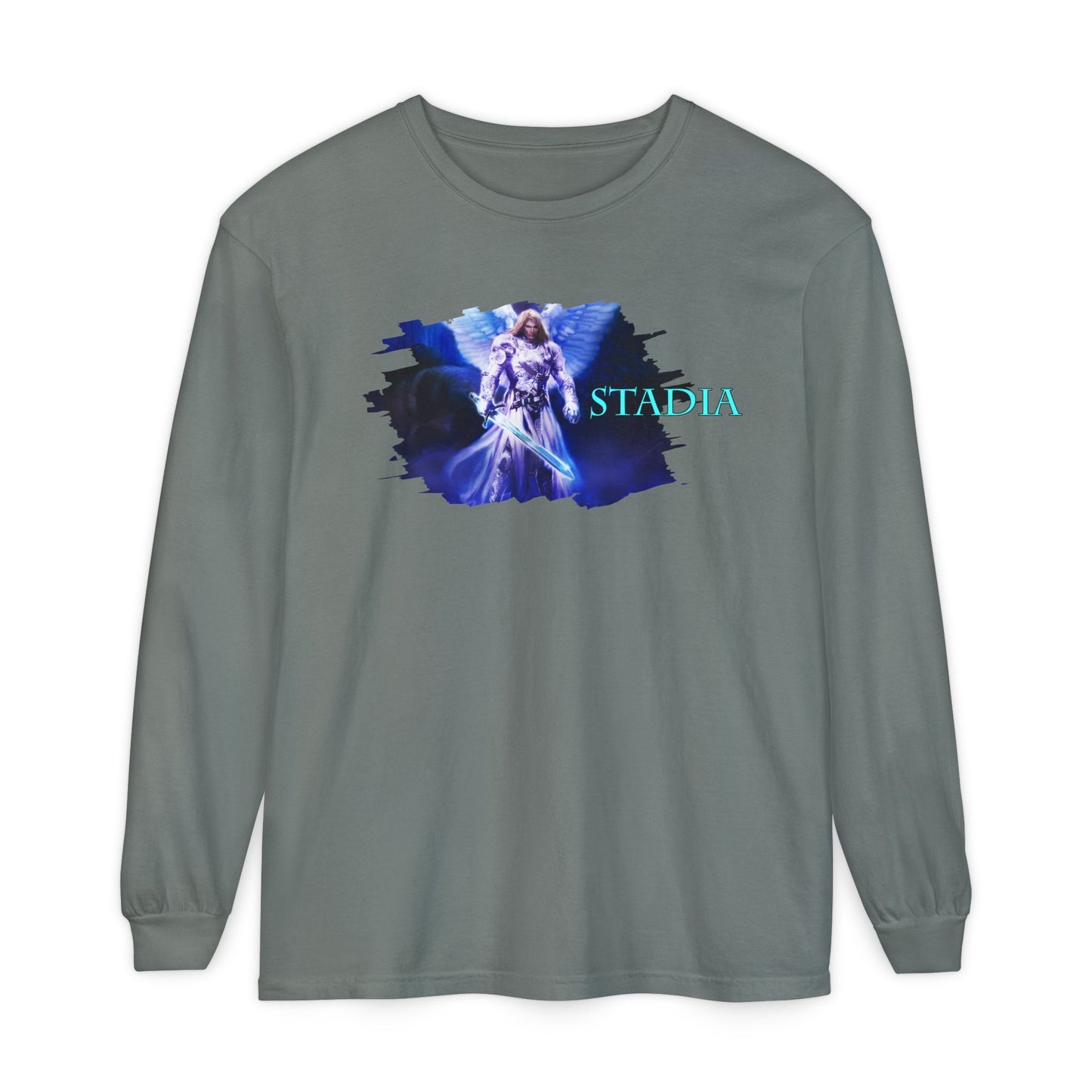 Unisex Garment-dyed Long Sleeve T-Shirt