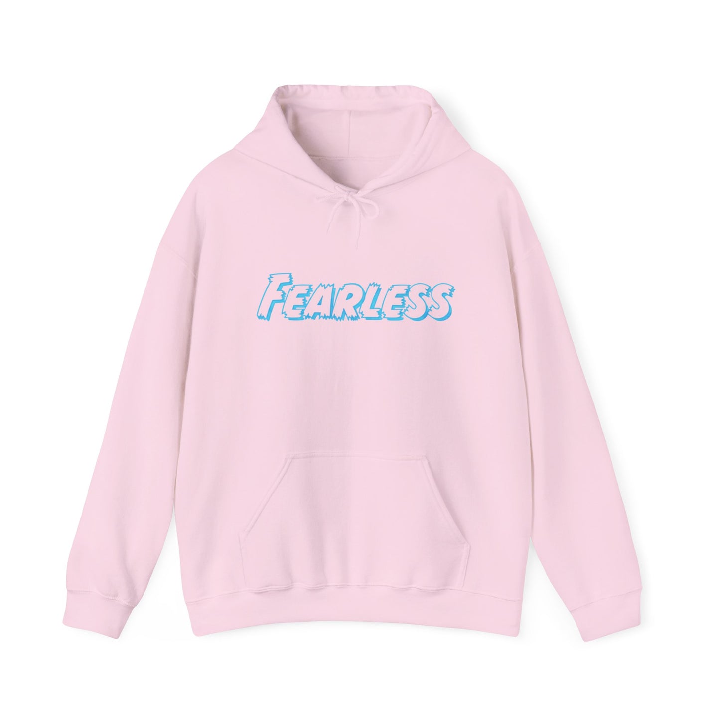Fearless Unisex Hooded Sweatshirt, Inspirational Hoodie for Everyday, Casual Wear, Gift for Friends, Motivational Apparel