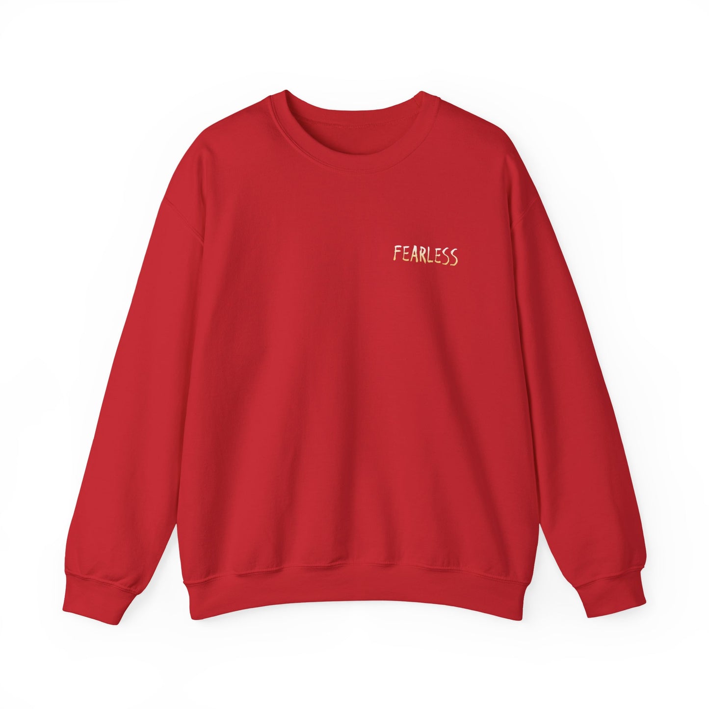 Fearless Crewneck Sweatshirt - Cozy Style for Bold Individuals, Unisex Pullover for Everyday Wear, Gift for Friends & Family