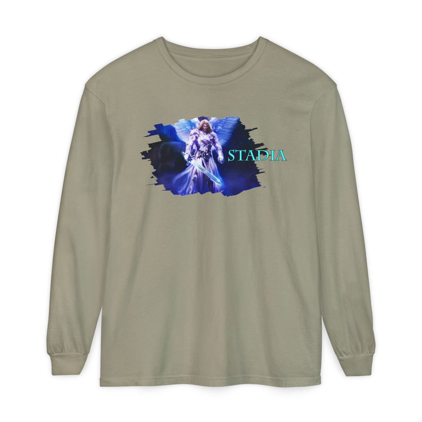 Unisex Garment-dyed Long Sleeve T-Shirt