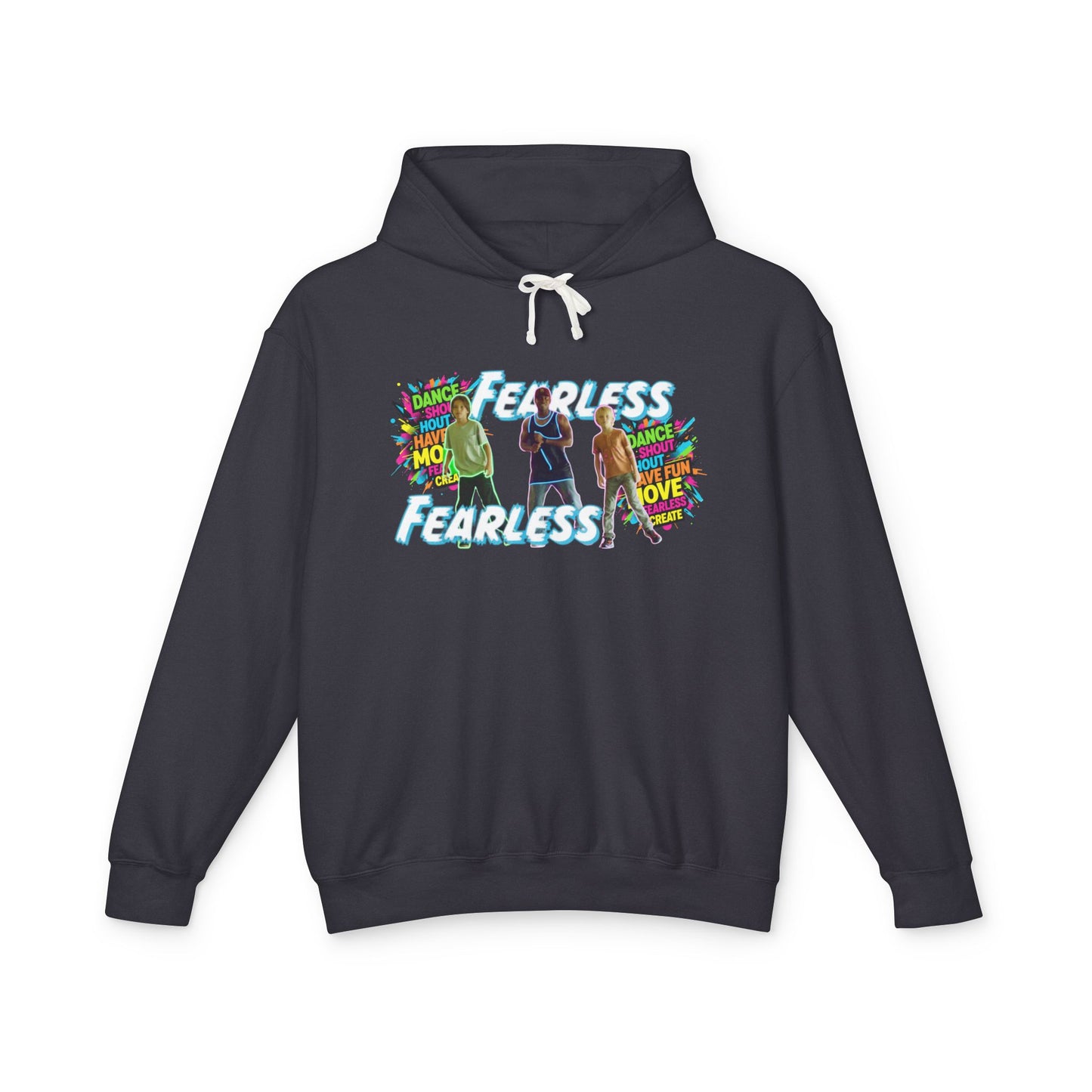 Flawless Vibe Hoodie, Unisex Lightweight Sweatshirt, Inspirational Gift, Casual Wear, Art Love Hoodie, Dance Celebration Apparel
