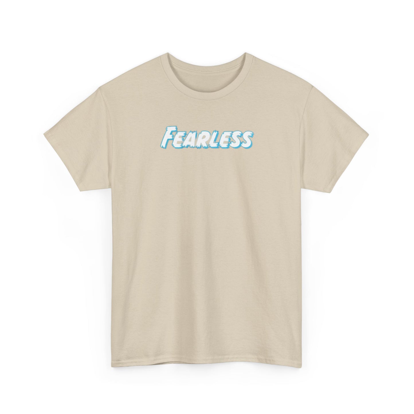 Fearless Unisex Heavy Cotton Tee - Empowerment Shirt, Gift for Friends, Casual Wear, Motivational Apparel, Birthday Present