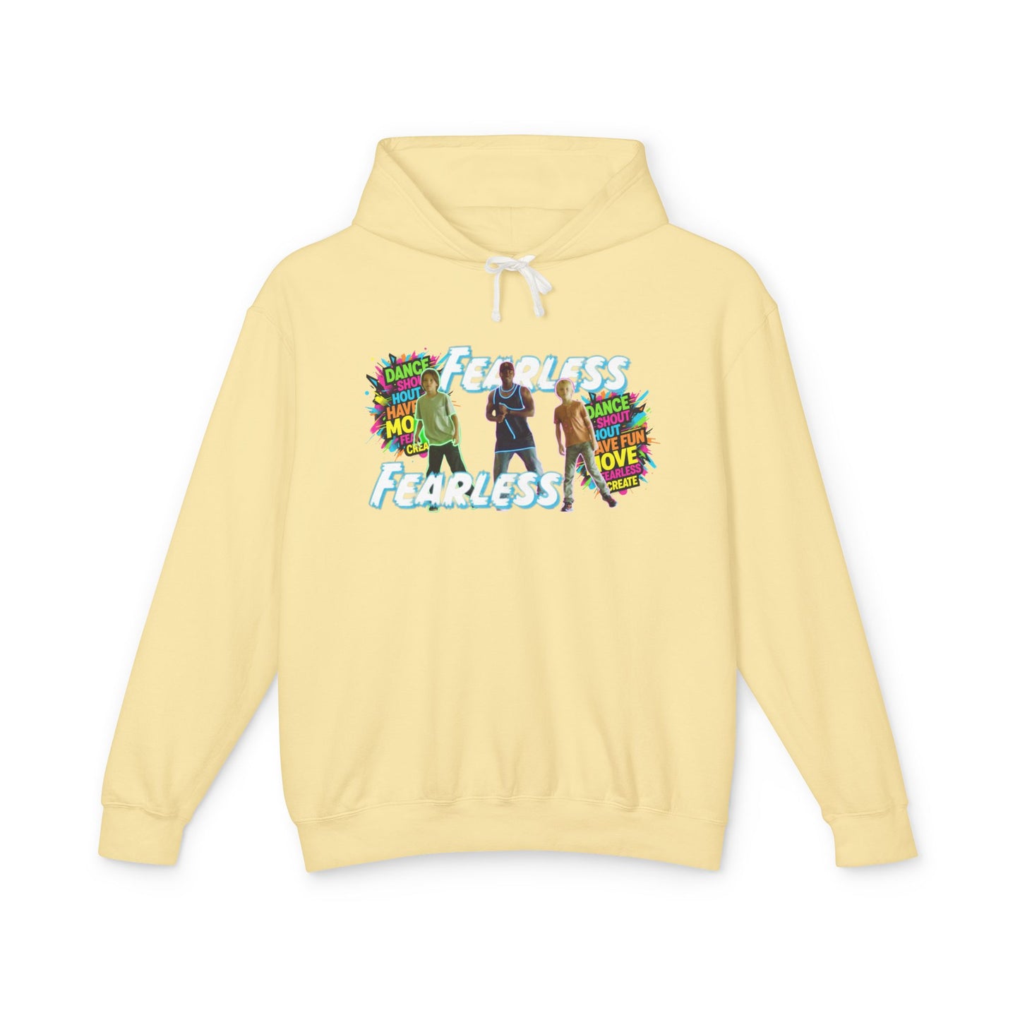 Flawless Vibe Hoodie, Unisex Lightweight Sweatshirt, Inspirational Gift, Casual Wear, Art Love Hoodie, Dance Celebration Apparel