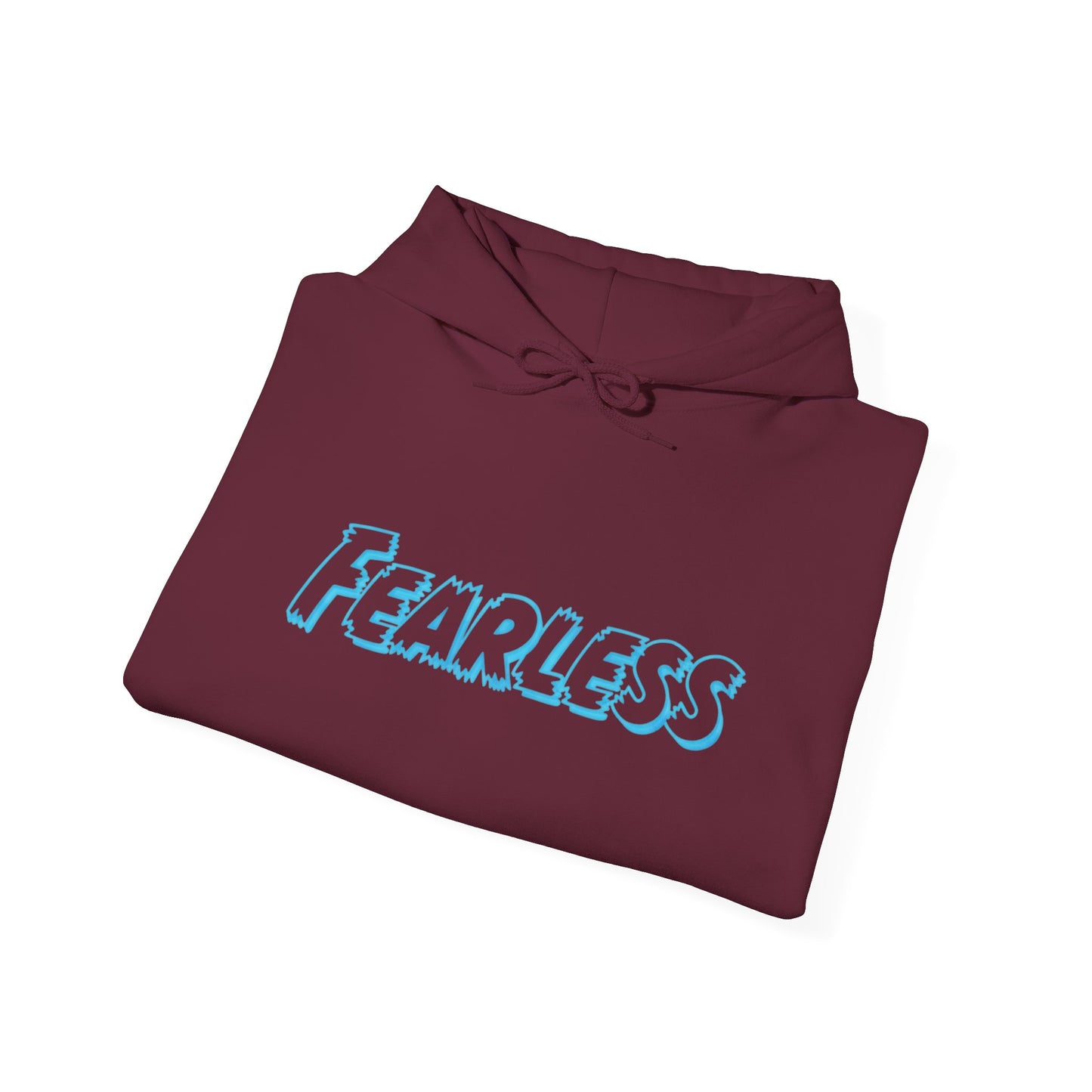 Fearless Unisex Hooded Sweatshirt, Inspirational Hoodie for Everyday, Casual Wear, Gift for Friends, Motivational Apparel