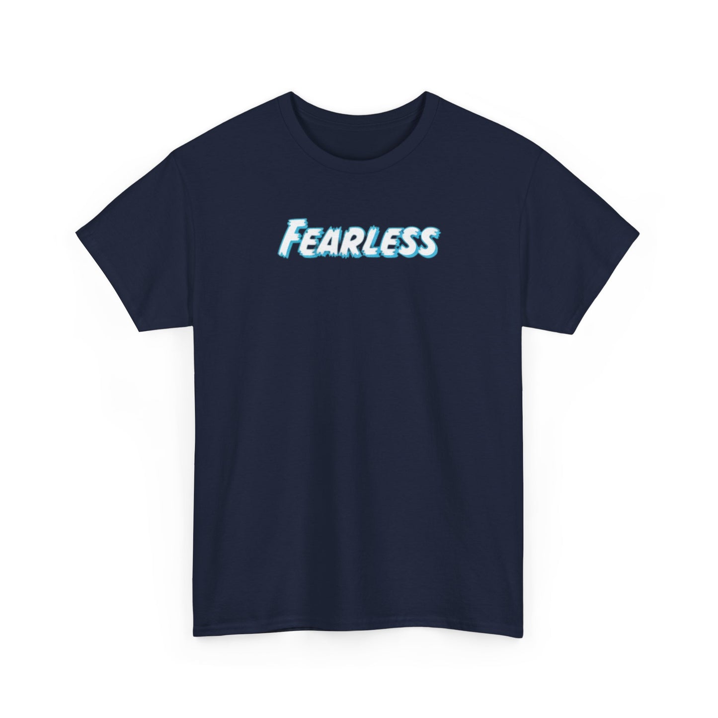 Fearless Unisex Heavy Cotton Tee - Empowerment Shirt, Gift for Friends, Casual Wear, Motivational Apparel, Birthday Present
