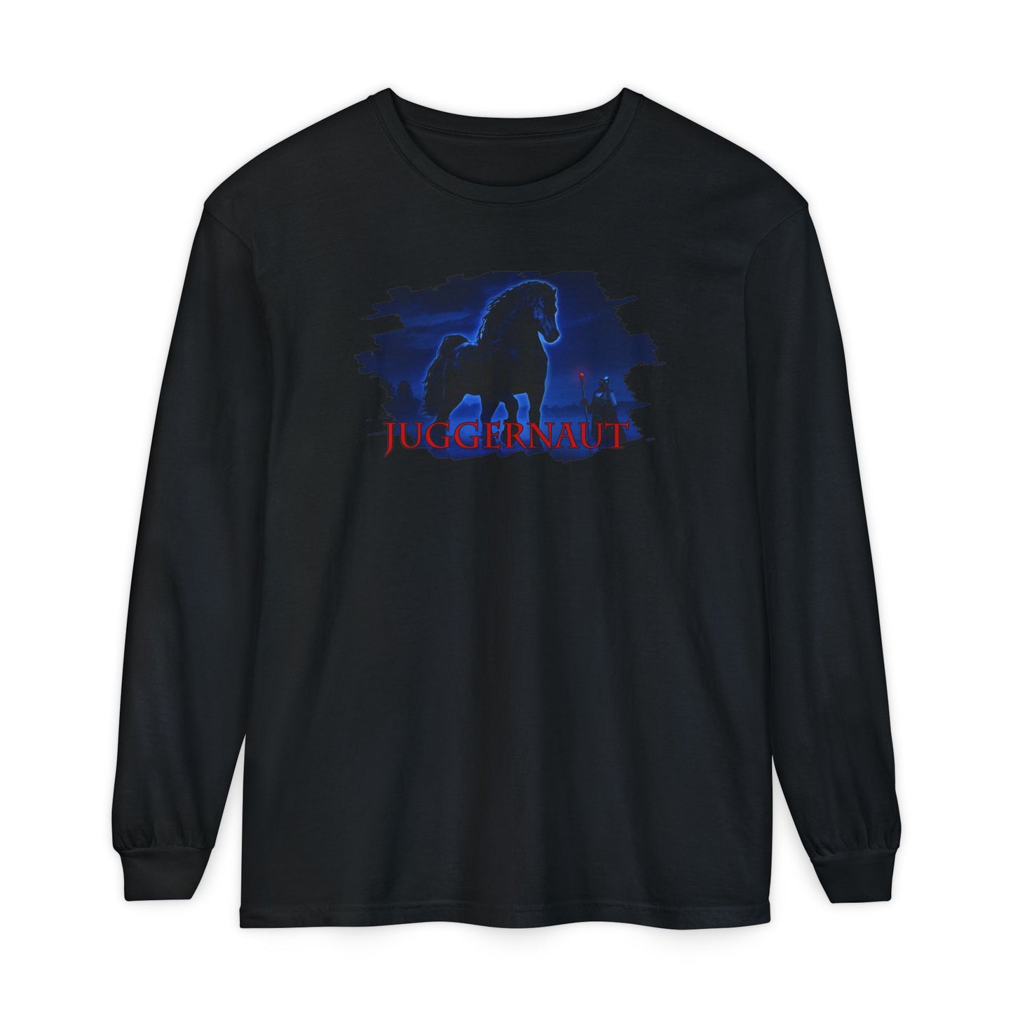 Unisex Garment-dyed Long Sleeve T-Shirt