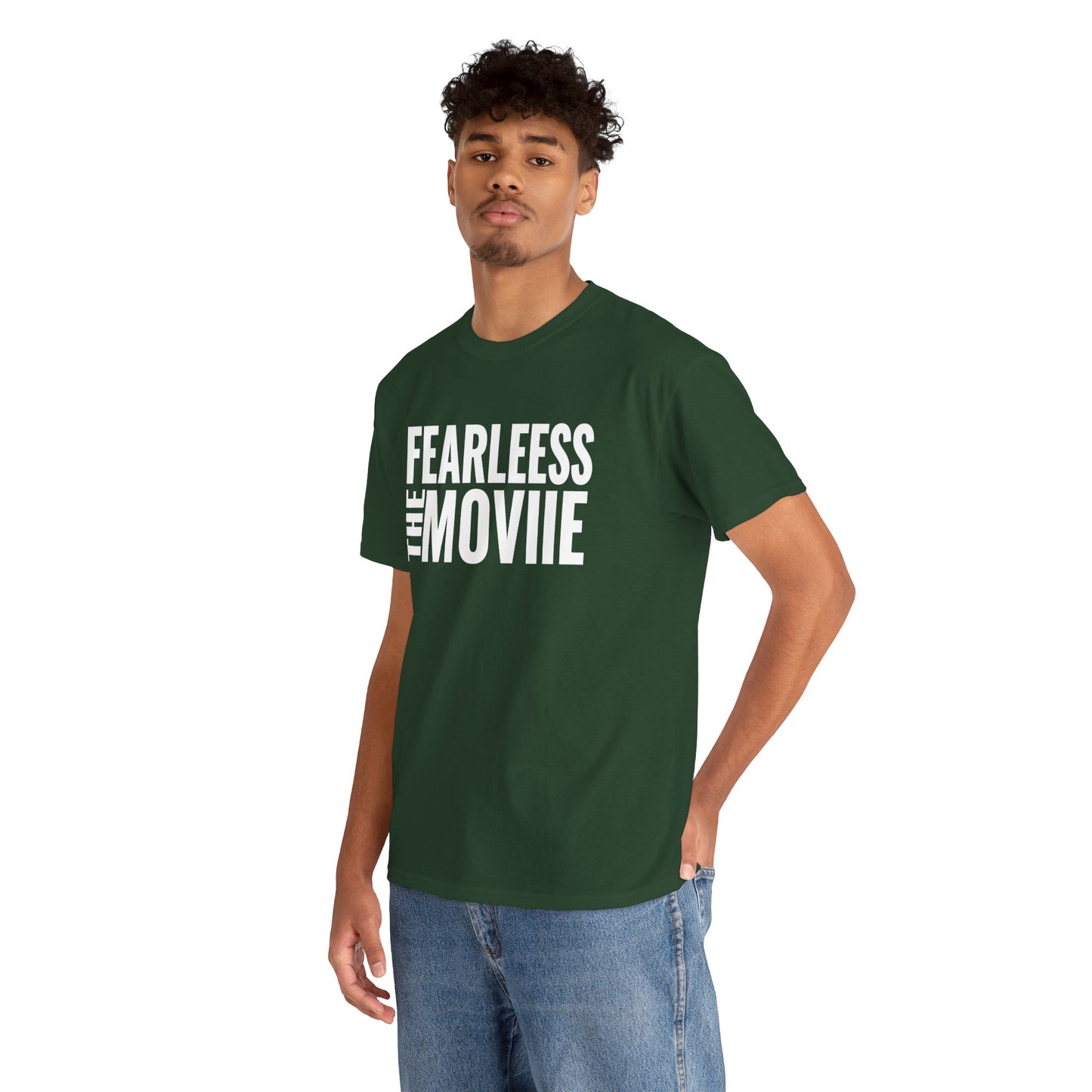 Fearless Movie Unisex Heavy Cotton Tee - Stylish Graphic Shirt, Casual Wear, Gift for Movies Fans, Unisex T-Shirt, Comfortable Cotton Tee