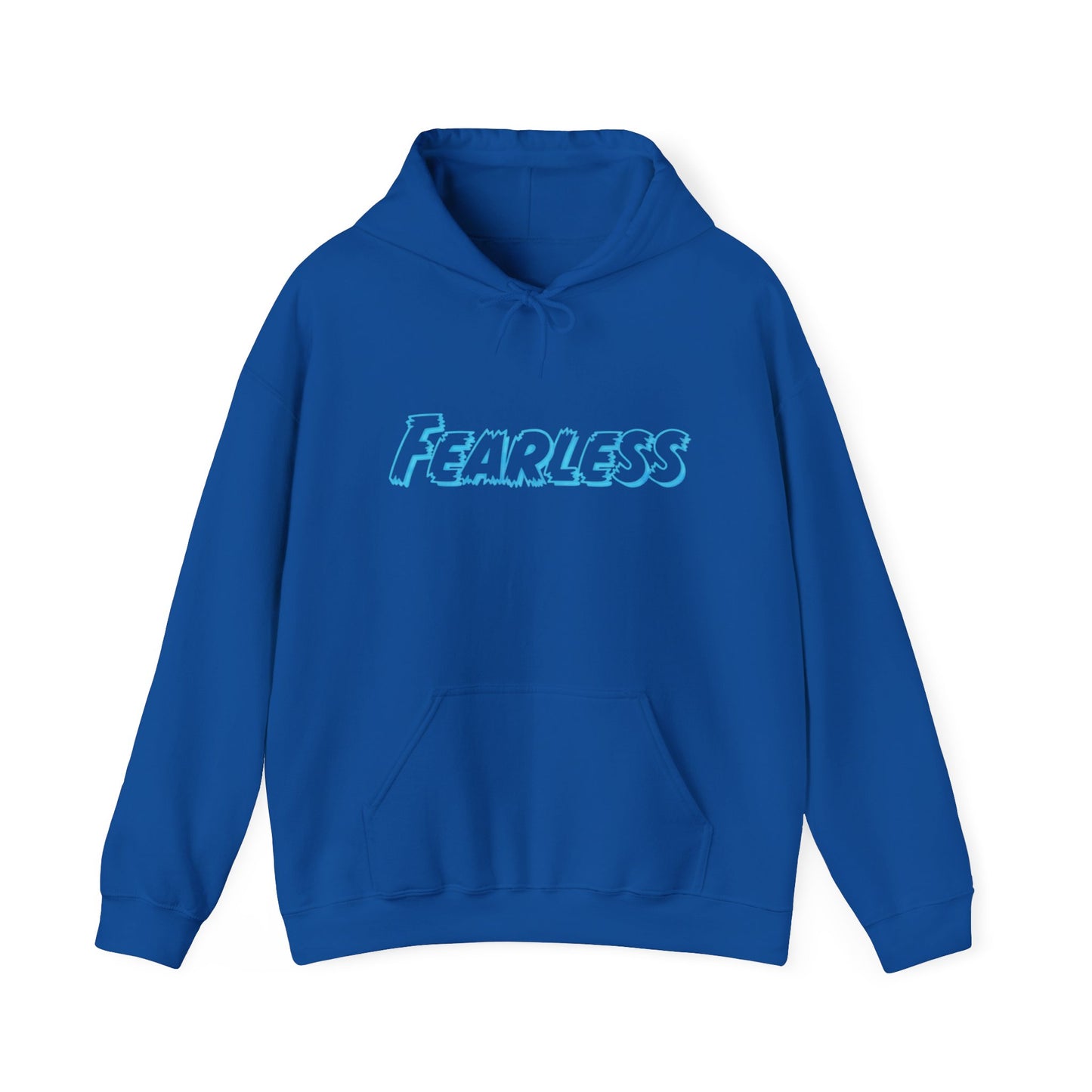 Fearless Unisex Hooded Sweatshirt, Inspirational Hoodie for Everyday, Casual Wear, Gift for Friends, Motivational Apparel