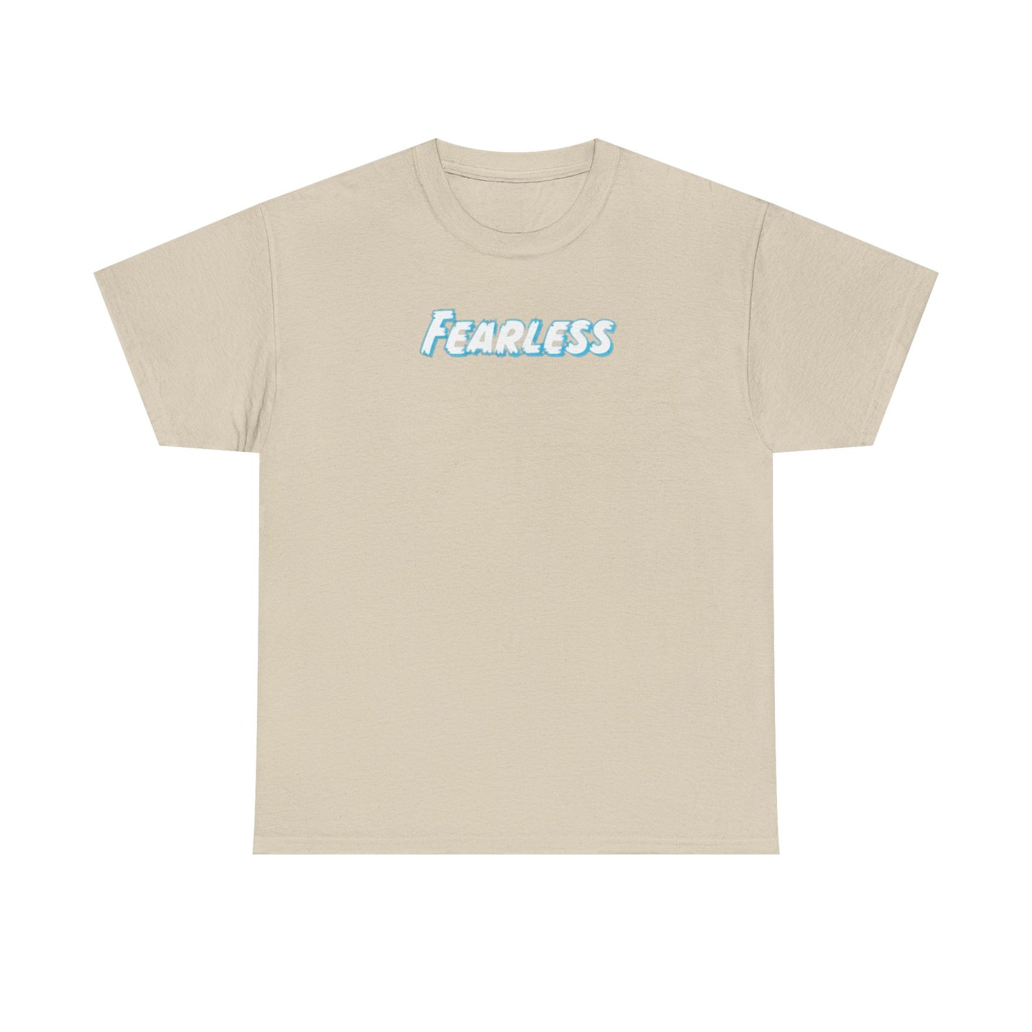 Fearless Unisex Heavy Cotton Tee - Empowerment Shirt, Gift for Friends, Casual Wear, Motivational Apparel, Birthday Present