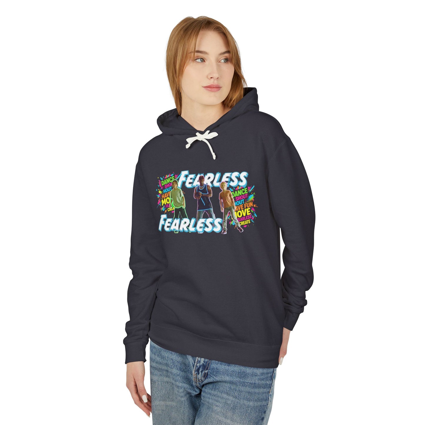 Flawless Vibe Hoodie, Unisex Lightweight Sweatshirt, Inspirational Gift, Casual Wear, Art Love Hoodie, Dance Celebration Apparel