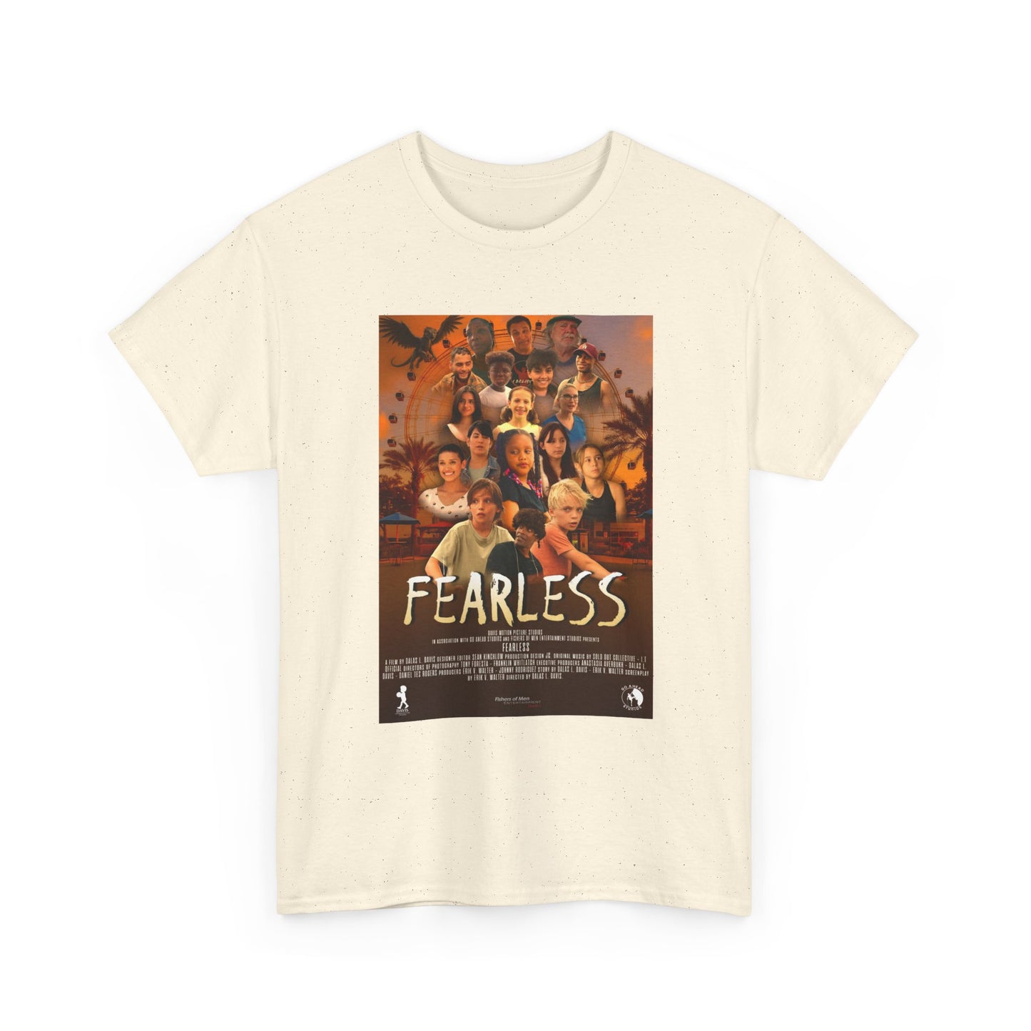 Fearless Vintage Heavy Cotton Tee - Retro Movie T-Shirt, Unisex Graphic Tee, Casual Wear, Gift for Film Lovers, Nostalgic Apparel