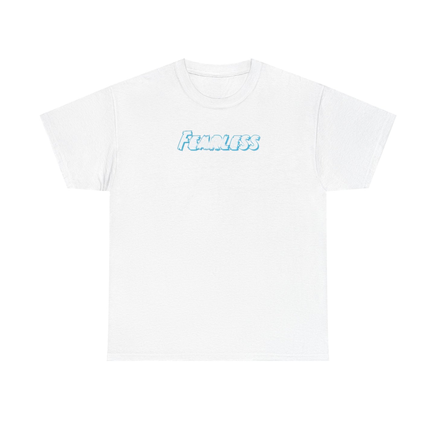 Fearless Unisex Heavy Cotton Tee - Empowerment Shirt, Gift for Friends, Casual Wear, Motivational Apparel, Birthday Present