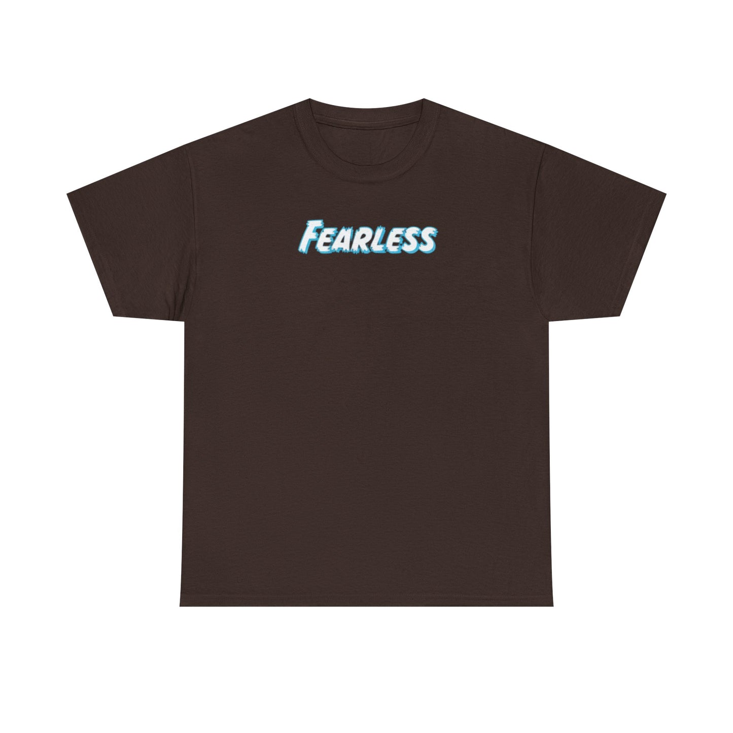 Fearless Unisex Heavy Cotton Tee - Empowerment Shirt, Gift for Friends, Casual Wear, Motivational Apparel, Birthday Present