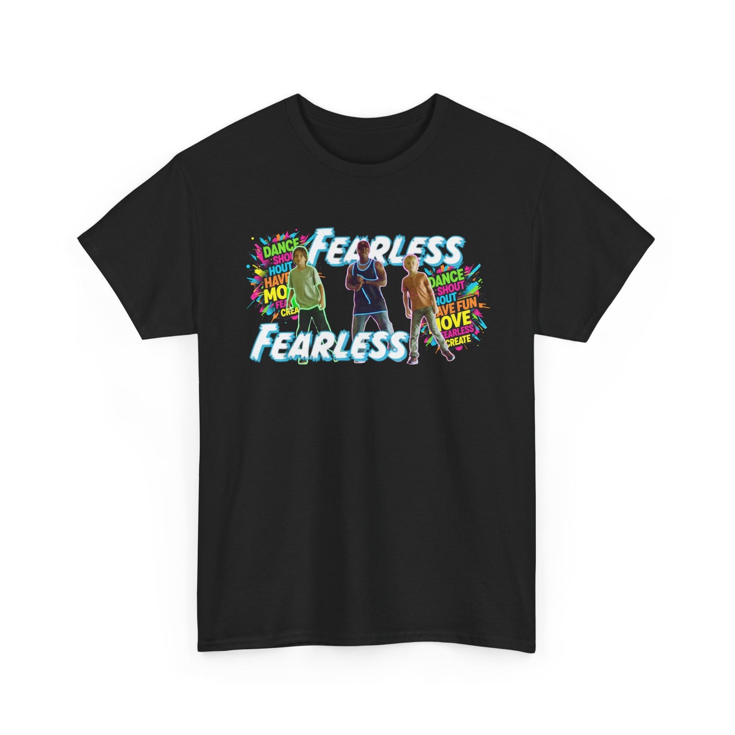 Fearless Unisex Cotton Tee - Bold Statement Shirt for Everyday Wear, Perfect Gift for Inspiration, Self-Love, Empowerment, Casual Style