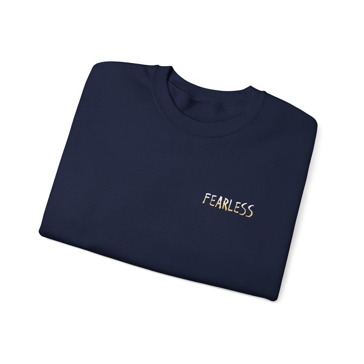 Fearless Crewneck Sweatshirt - Cozy Style for Bold Individuals, Unisex Pullover for Everyday Wear, Gift for Friends & Family