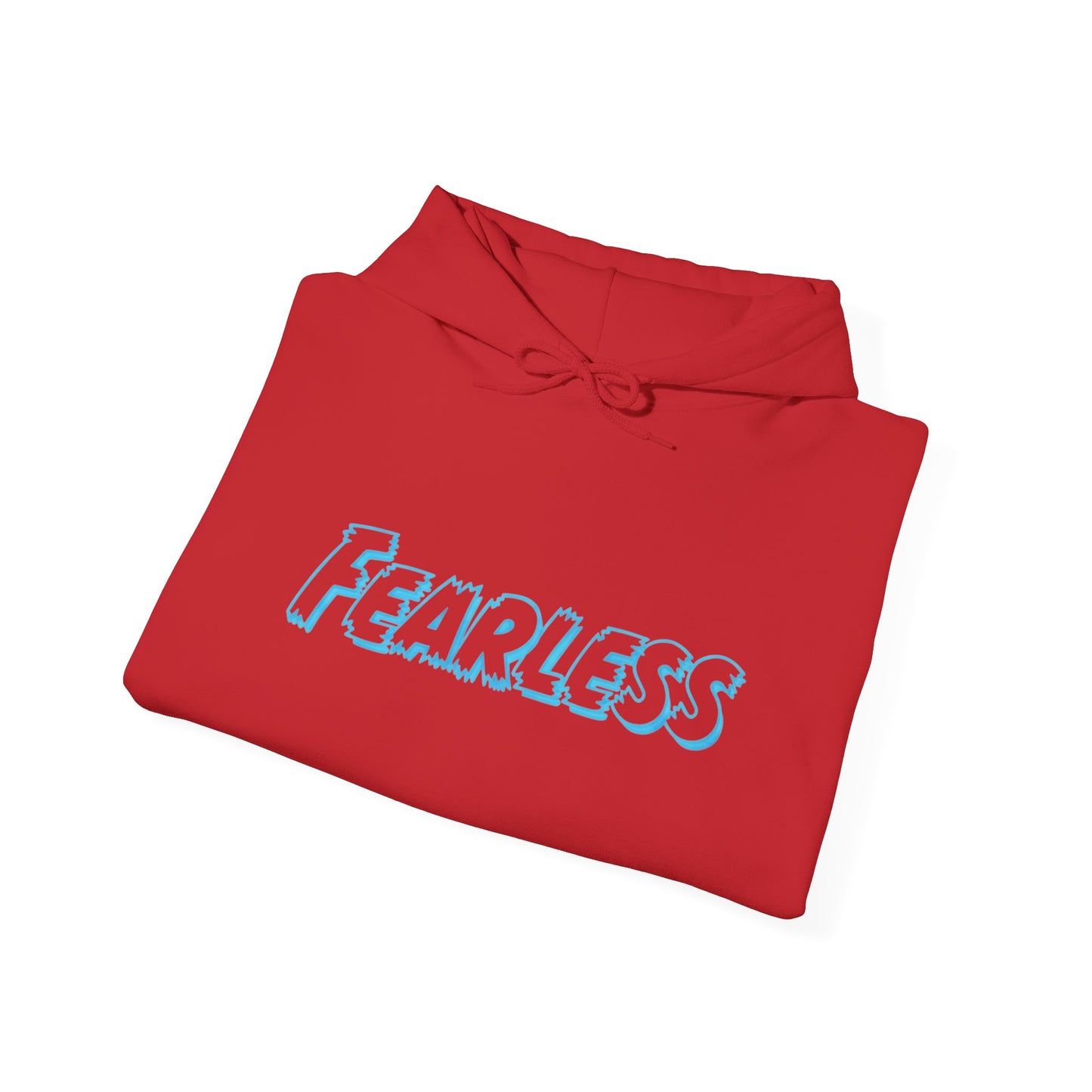 Fearless Unisex Hooded Sweatshirt, Inspirational Hoodie for Everyday, Casual Wear, Gift for Friends, Motivational Apparel